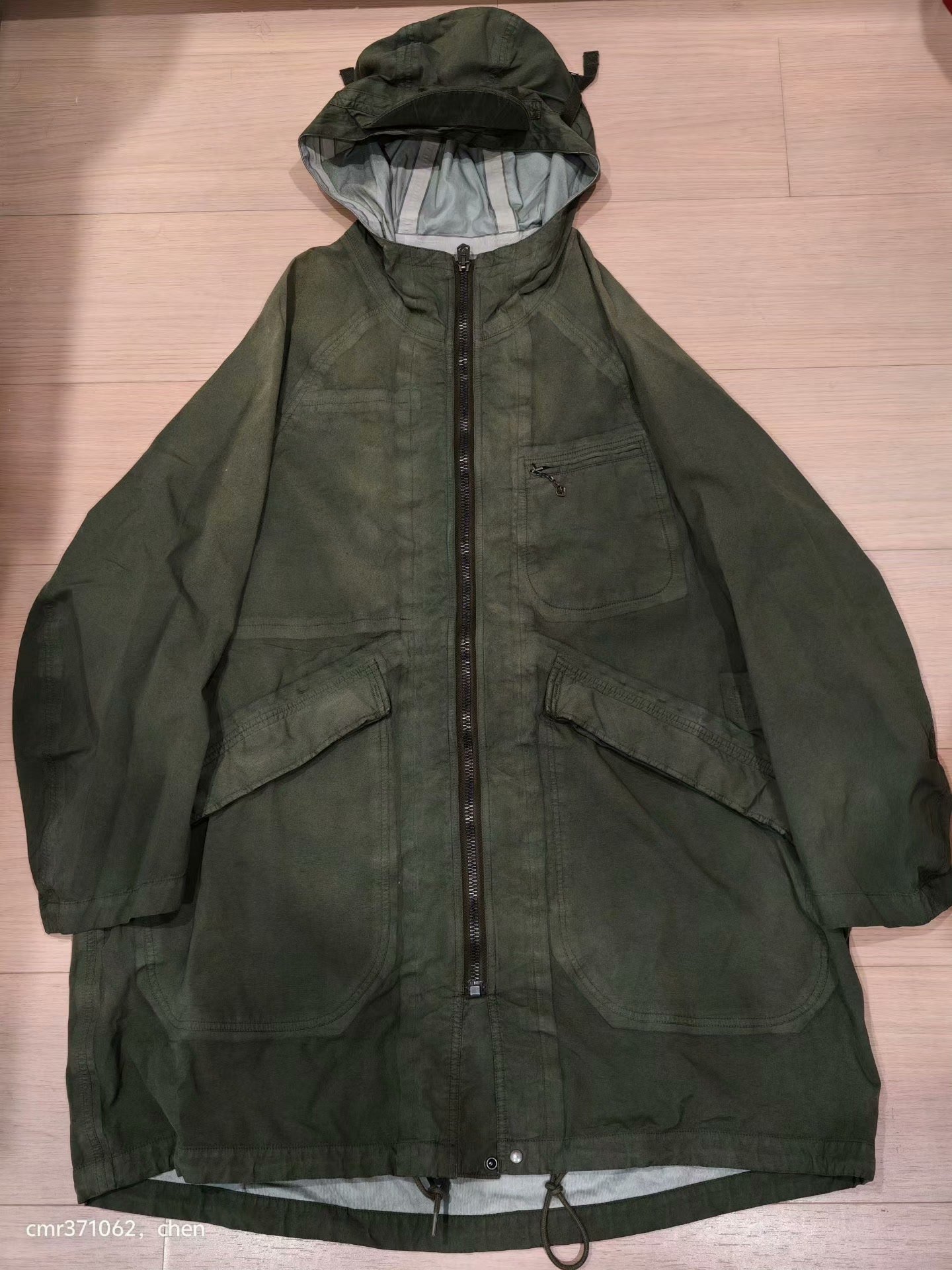 VISVIM Copleston Parka 3L DMGD Overdye