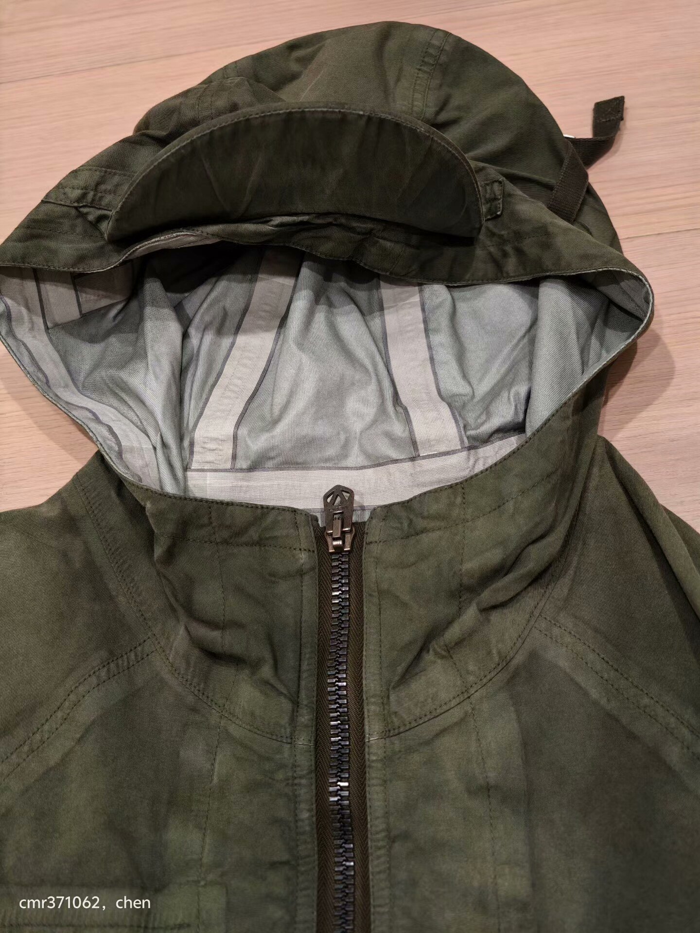 VISVIM Copleston Parka 3L DMGD Overdye — front