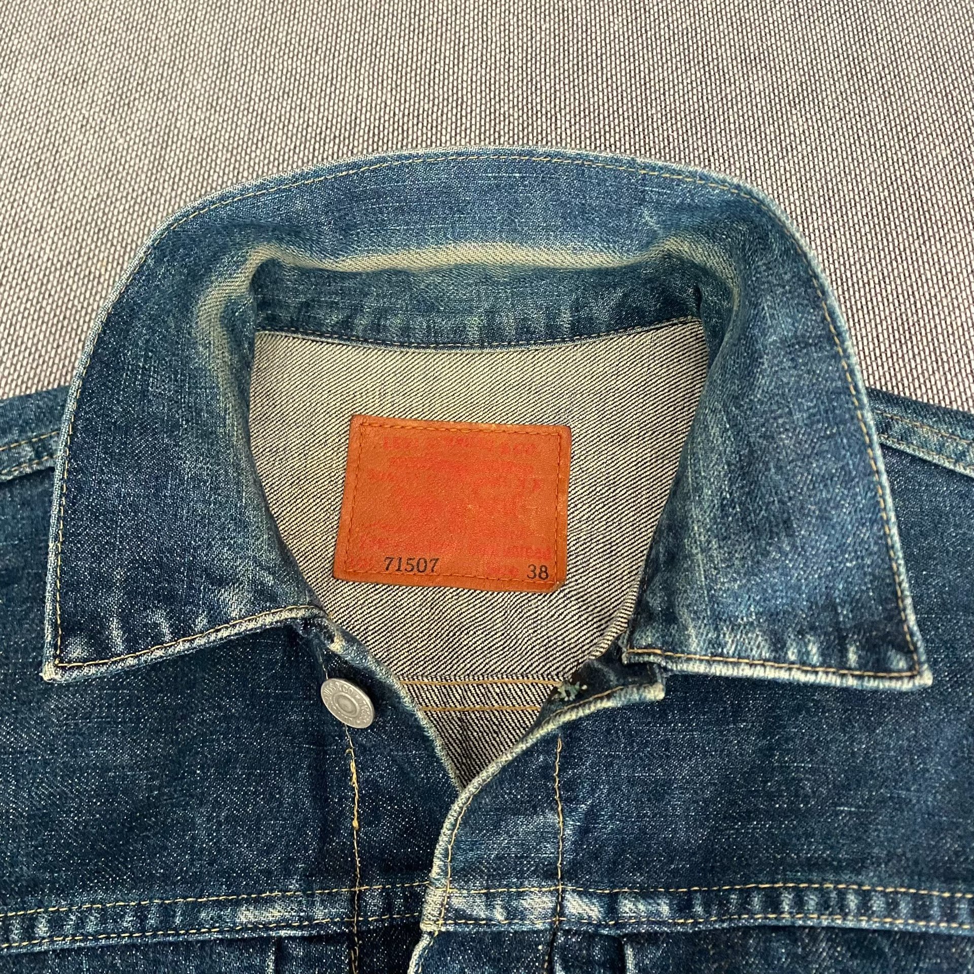 Levi's LVC507 J02 Japan Denim Jacket — detail