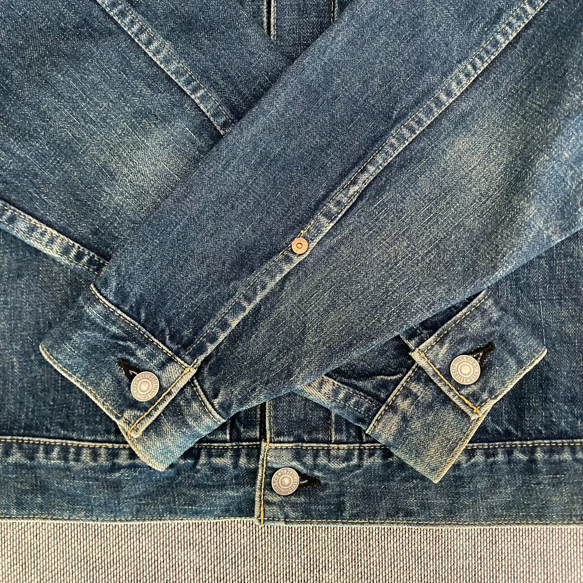Levi's LVC507 J02 Japan Denim Jacket — label