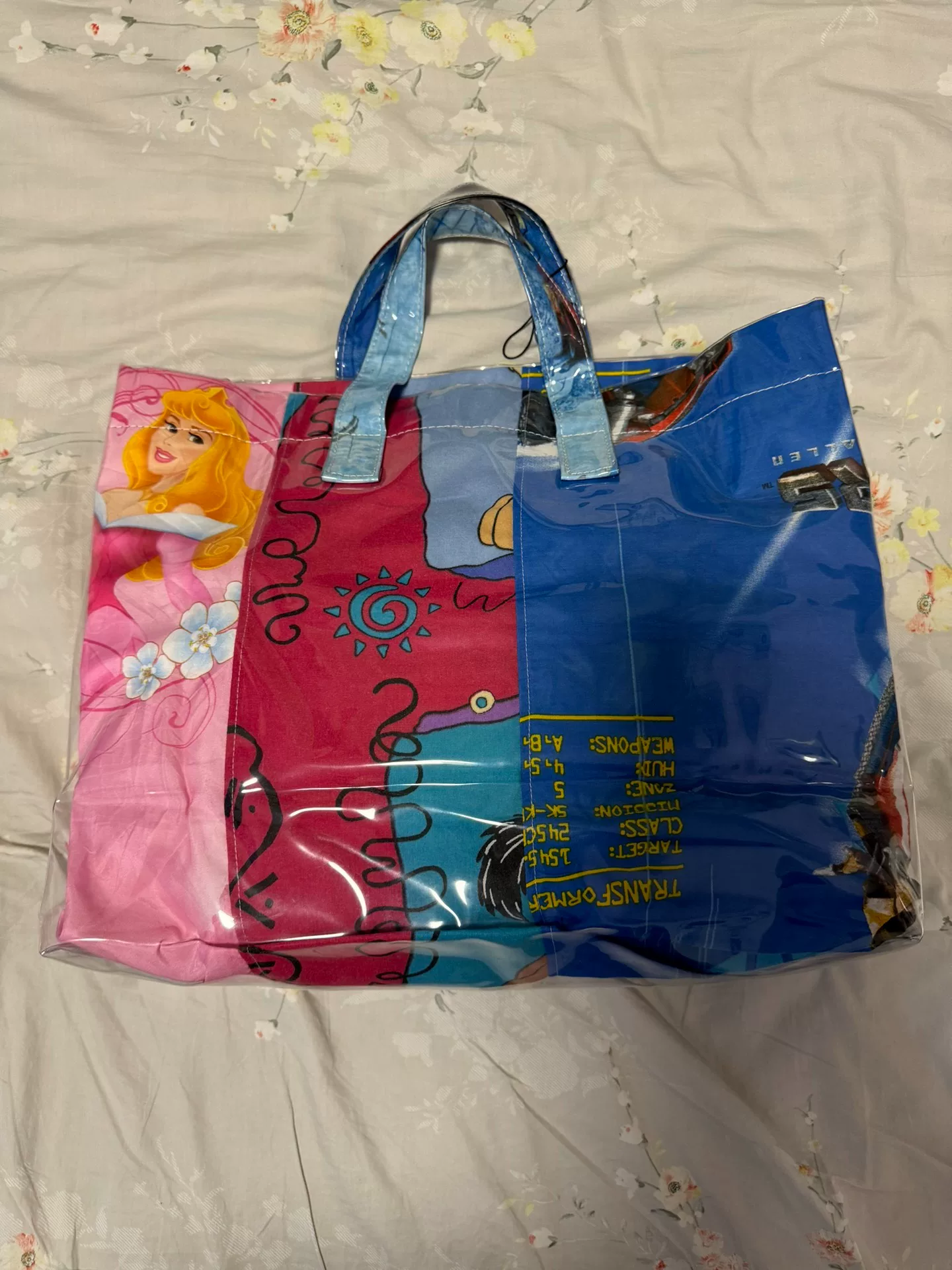 CDG 18AW Universal Studios Tote Bag — front