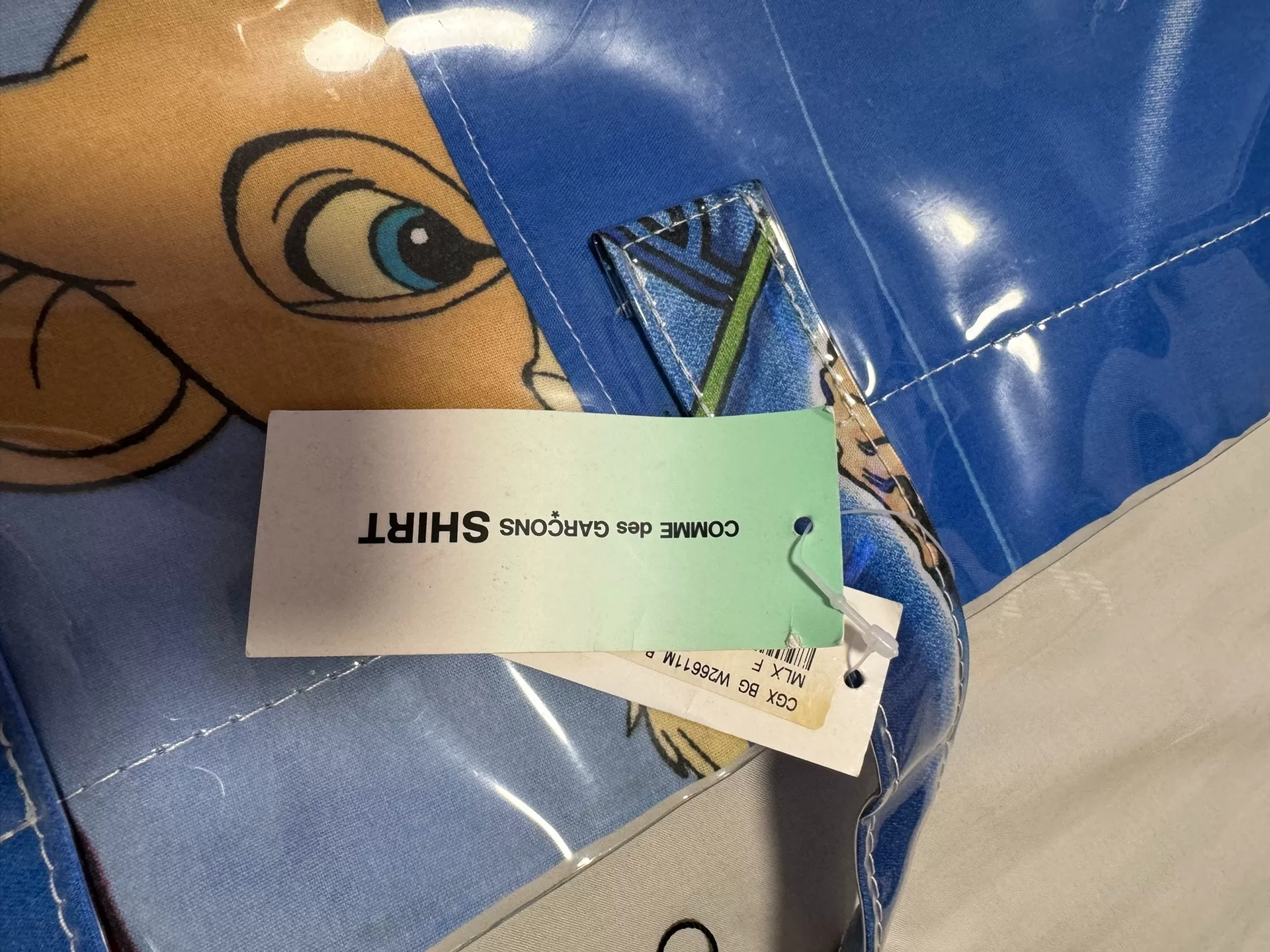 CDG 18AW Universal Studios Tote Bag — detail