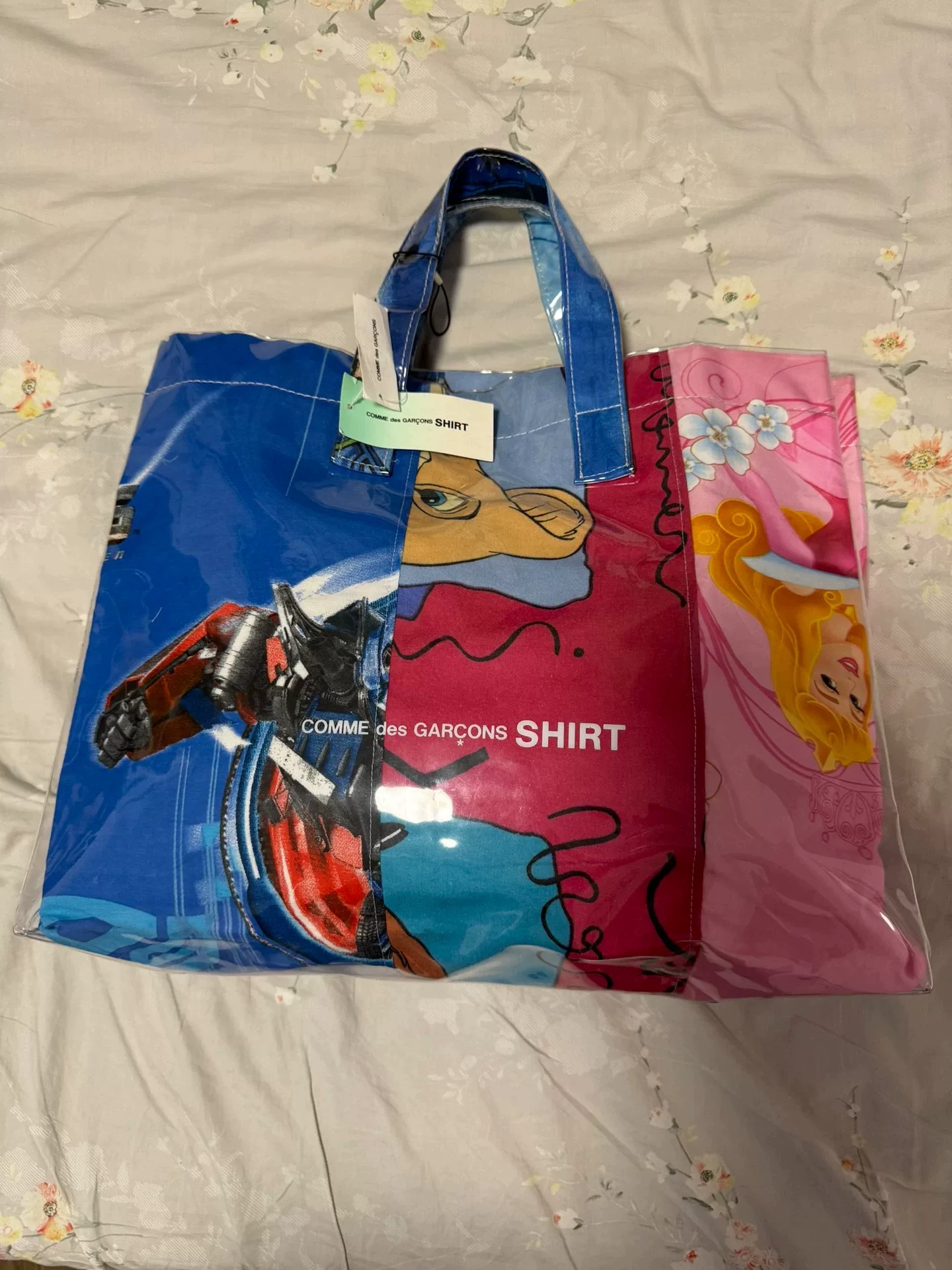 CDG 18AW Universal Studios Tote Bag