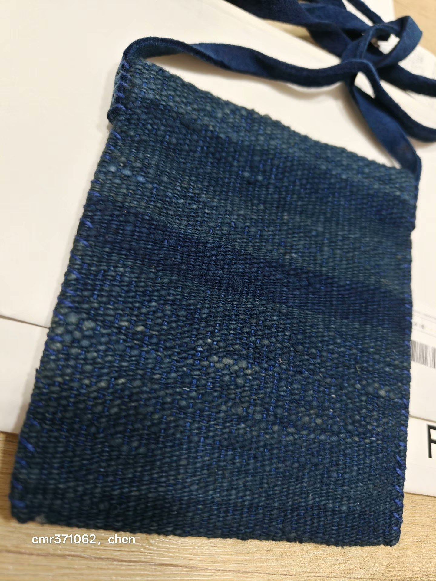 VISVIM 13SS BLANKET MEDICINE BAG — front