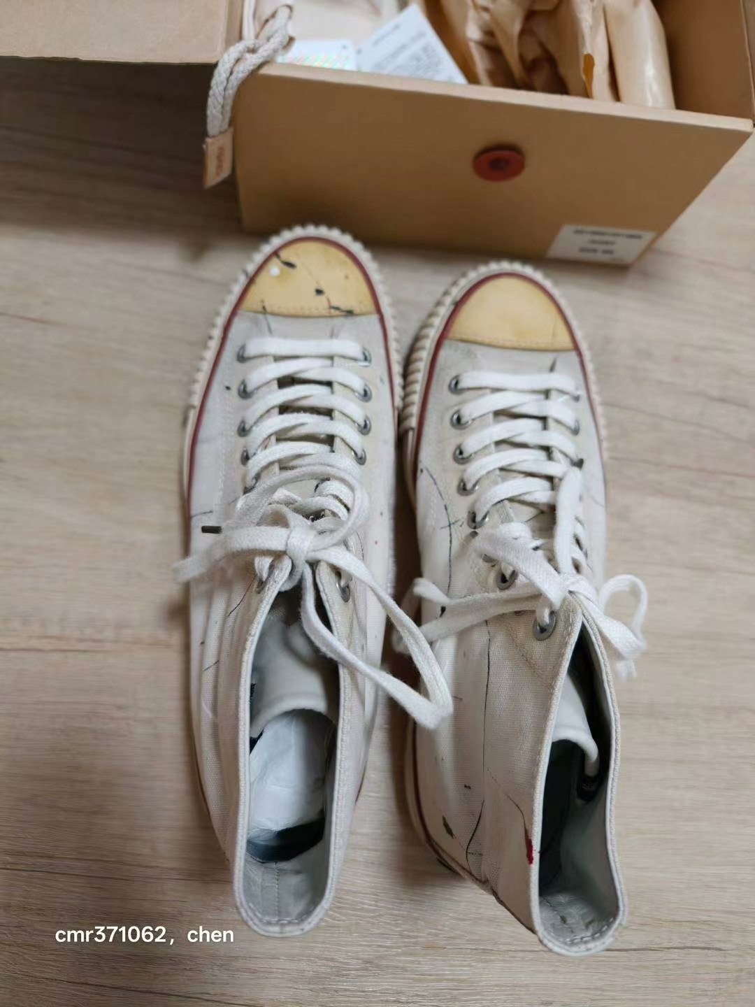VISVIM 19 ICT SKAGWAY High-Top — label