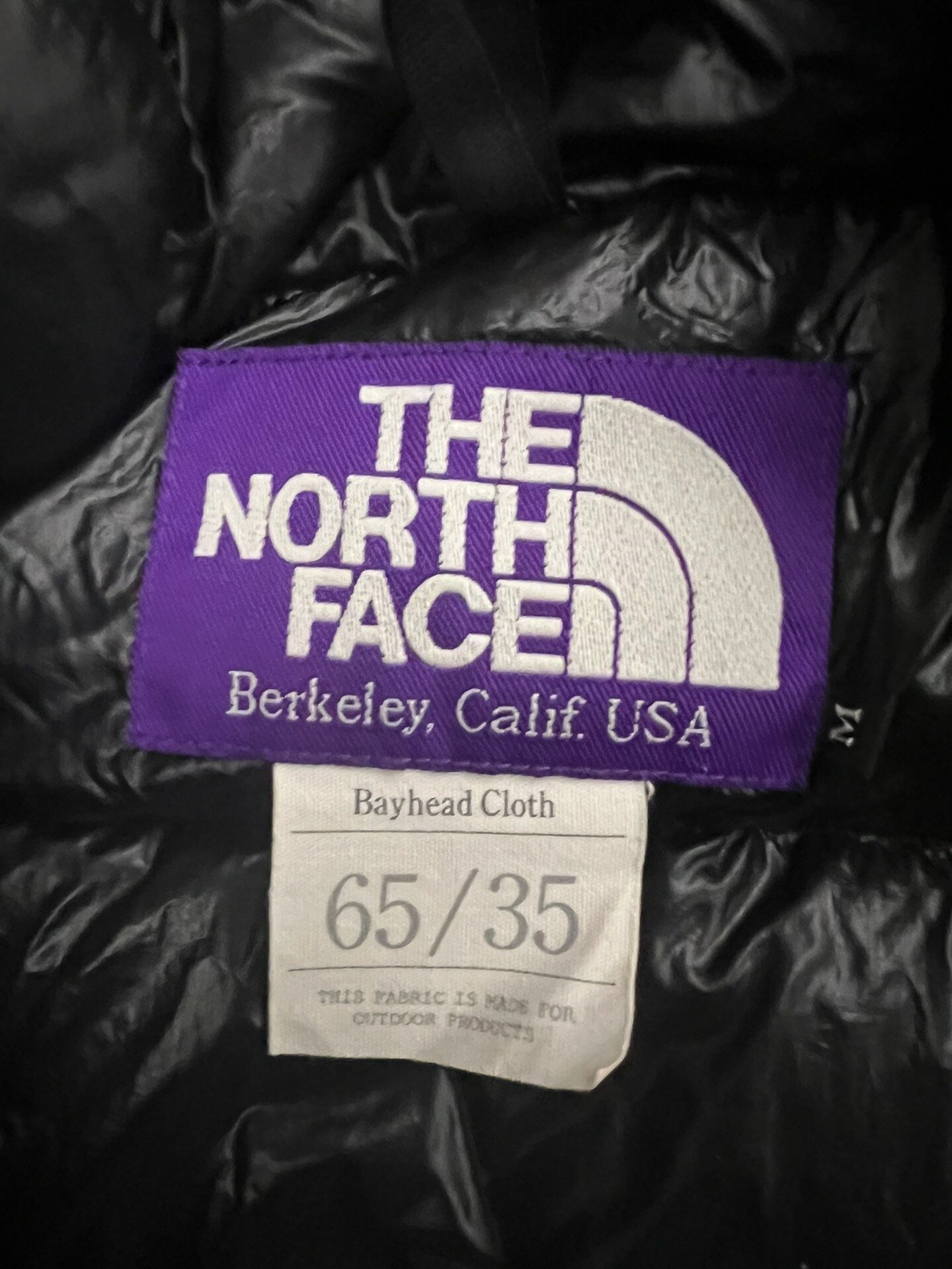 The North Face Purple Label Mountain Short Down Jacket — back