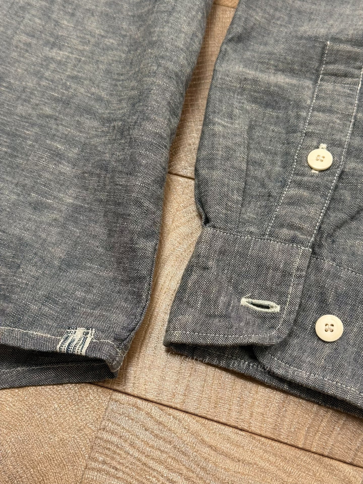 visvim Lumber Chambray Shirt Size 4 — back