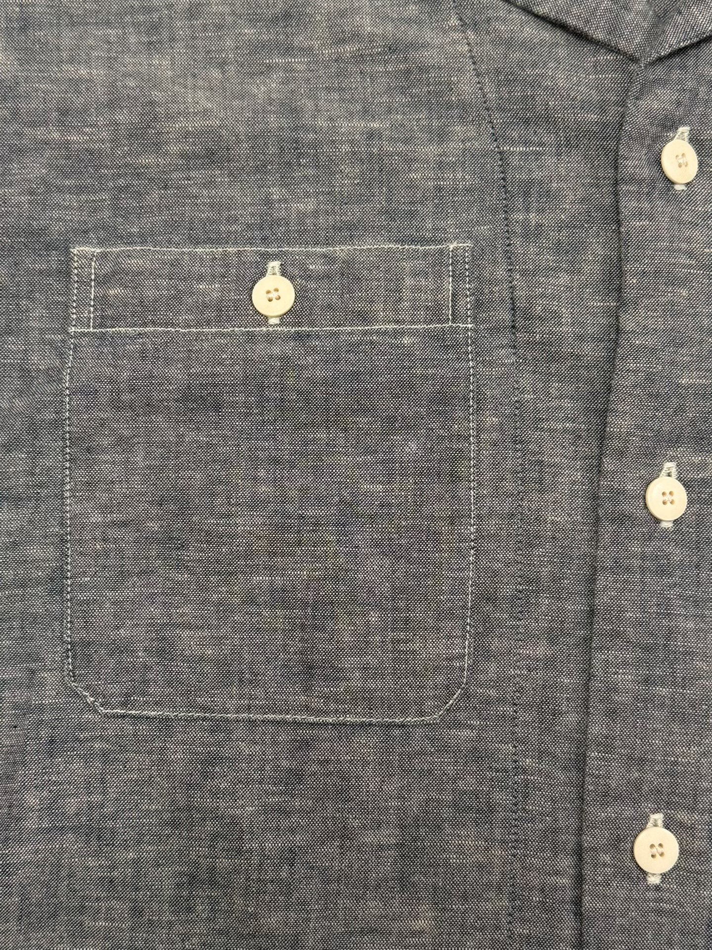 visvim Lumber Chambray Shirt Size 4 — label