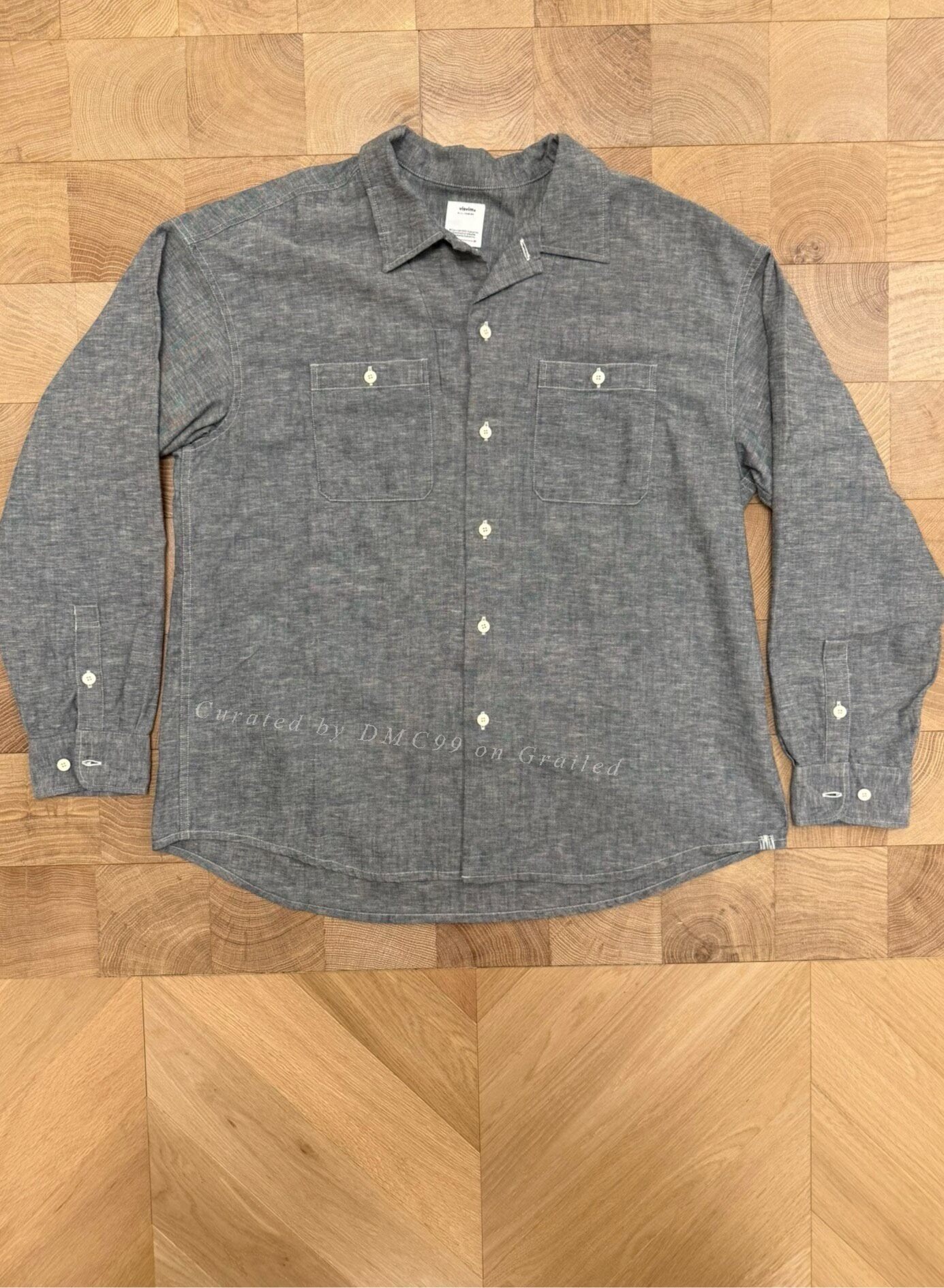 visvim Lumber Chambray Shirt Size 4