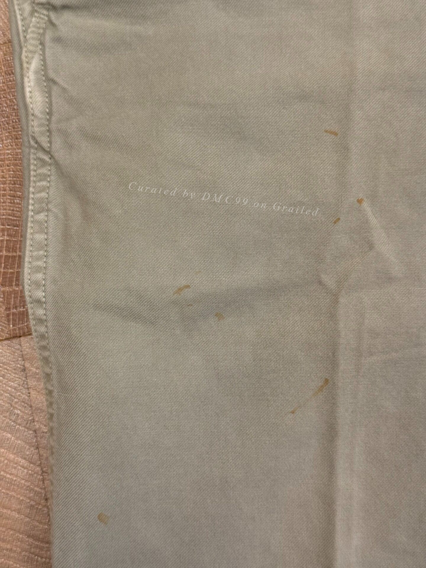 Visvim LEAGUERS CHINO DMGD F.I.L. EXCLUSIVE — back