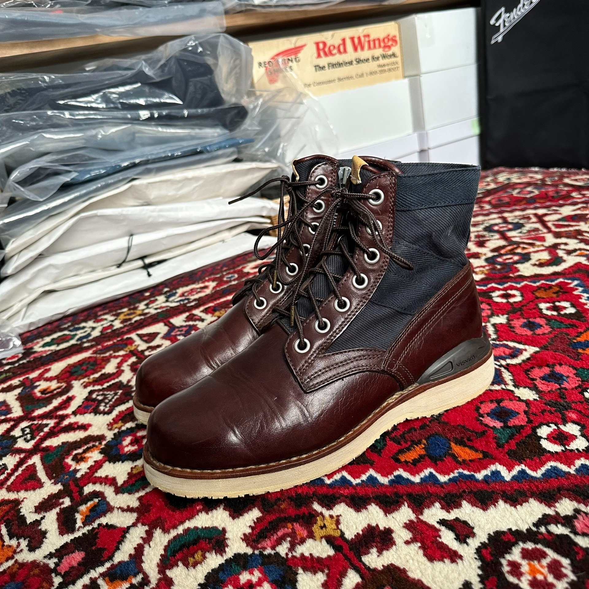 visvim 15aw 7-Hole Boots — detail