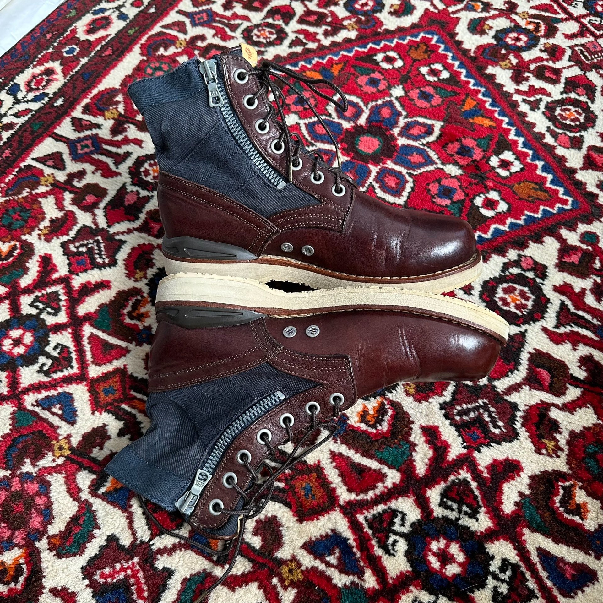 visvim 15aw 7-Hole Boots — label