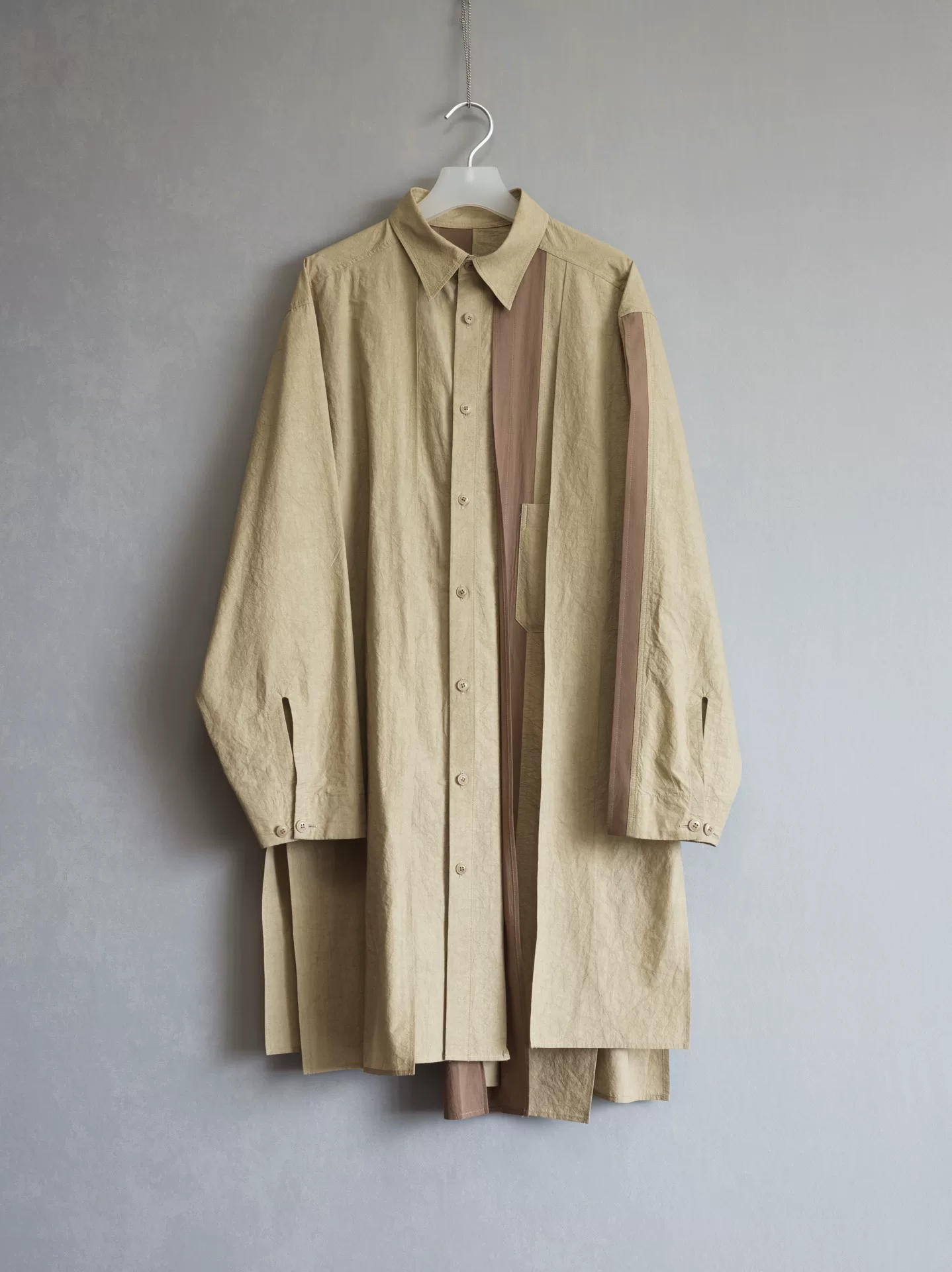 Yohji Yamamoto 24AW Multi-Panel Shirt