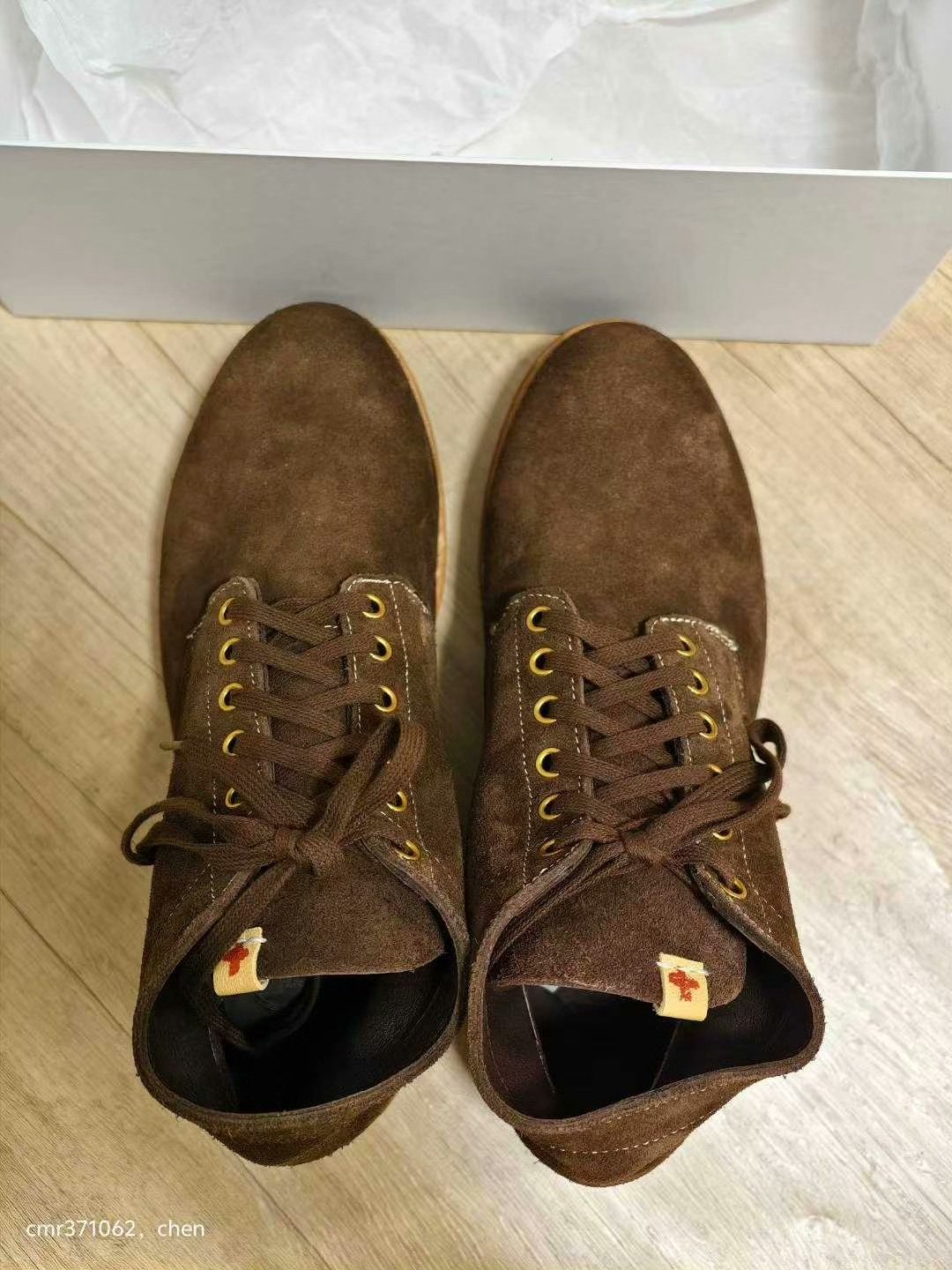 visvim 13AW Spot Brigadier Boots — back