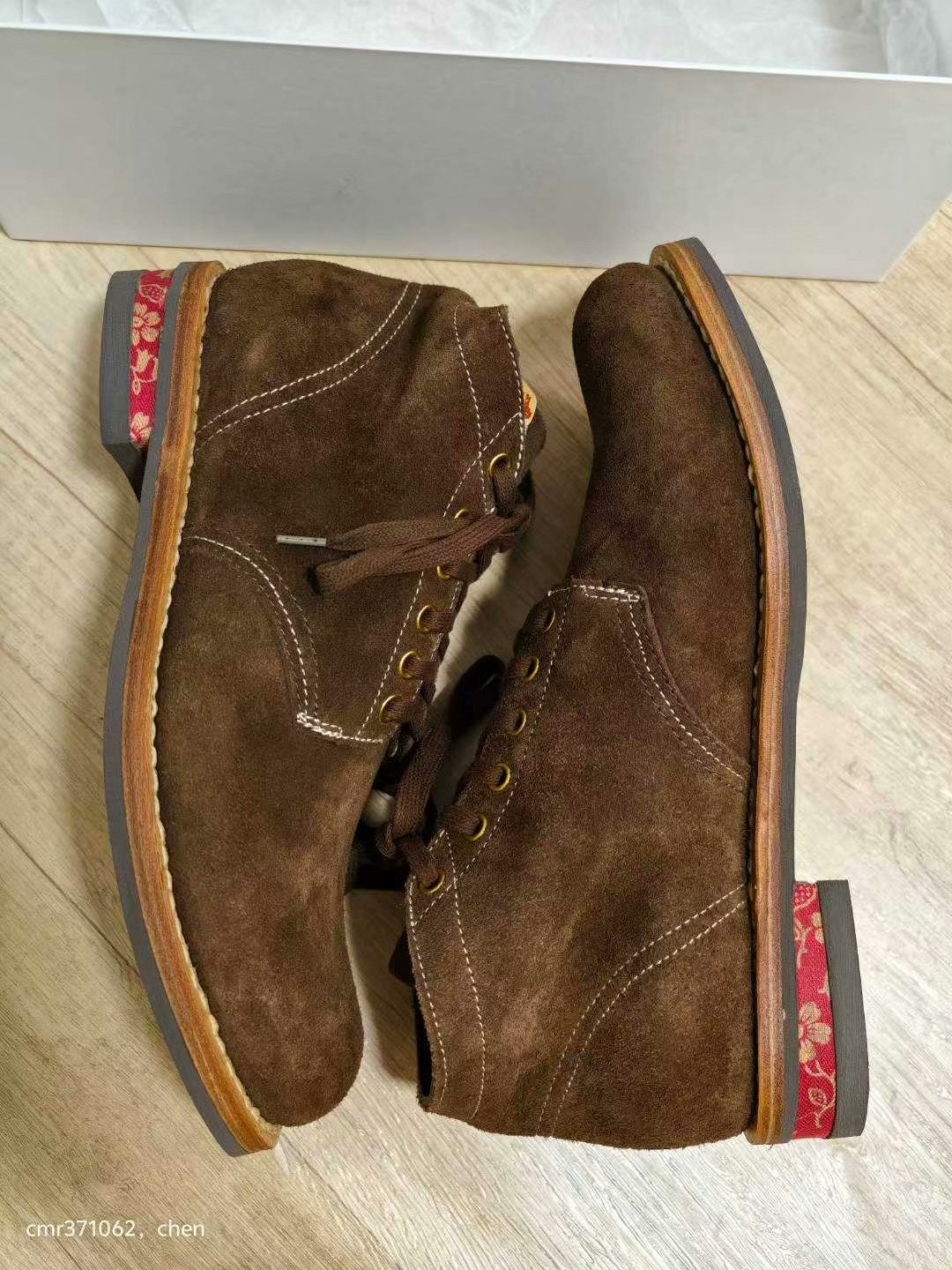 visvim 13AW Spot Brigadier Boots — detail
