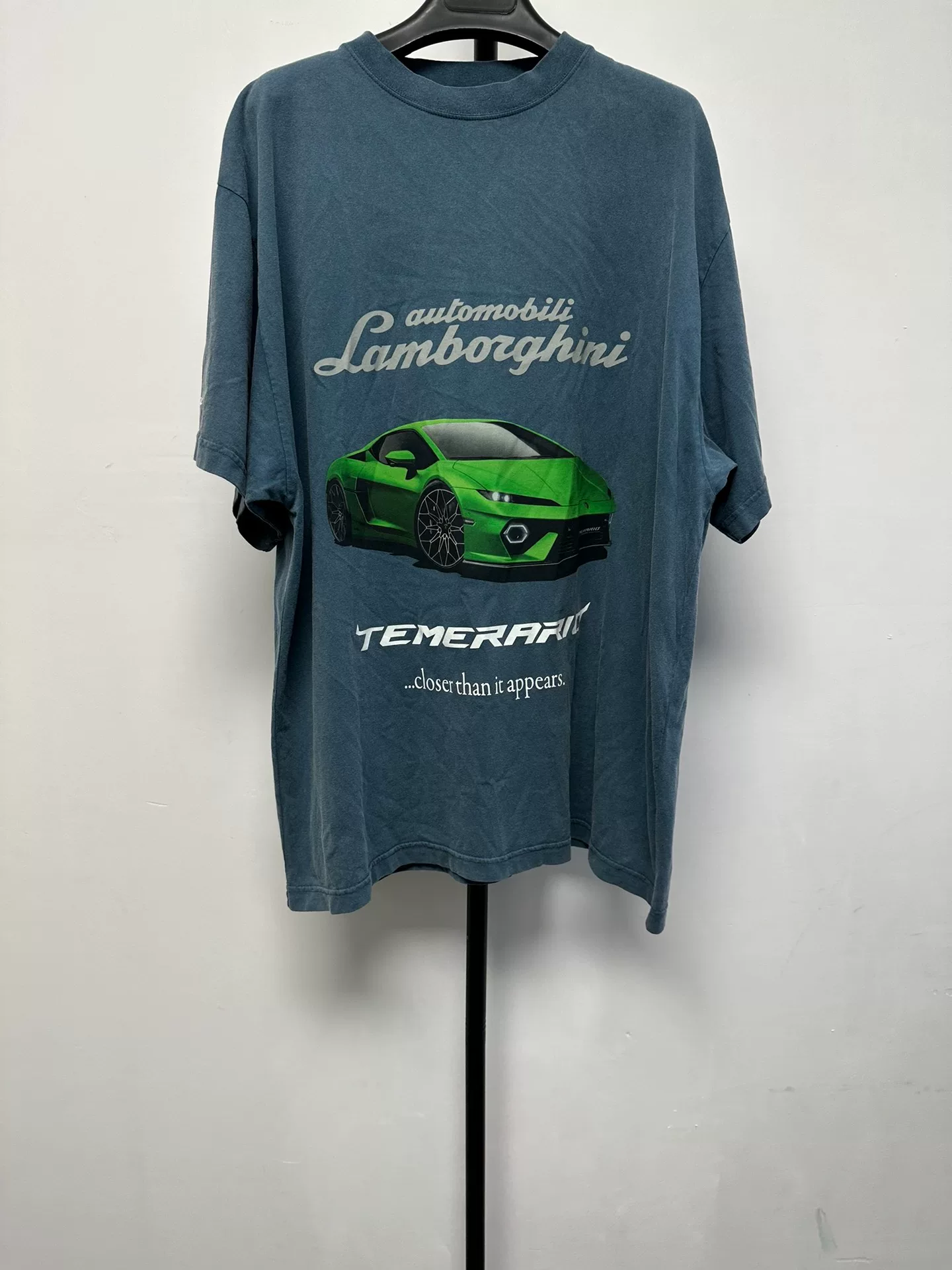 Balenciaga Lamborghini Graphic Loose T-shirt