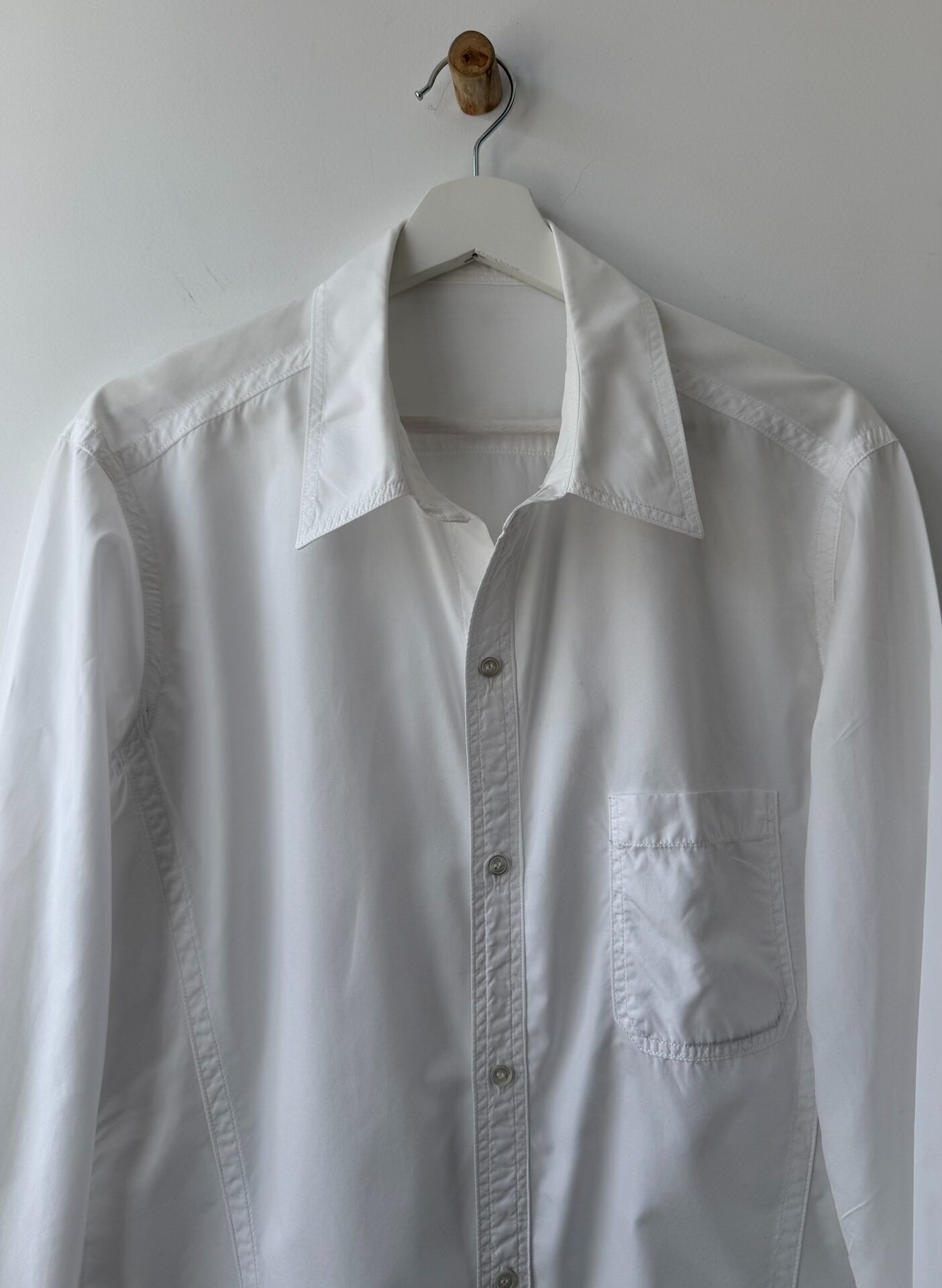 Yohji Yamamoto 12SS Cotton Shirt — detail