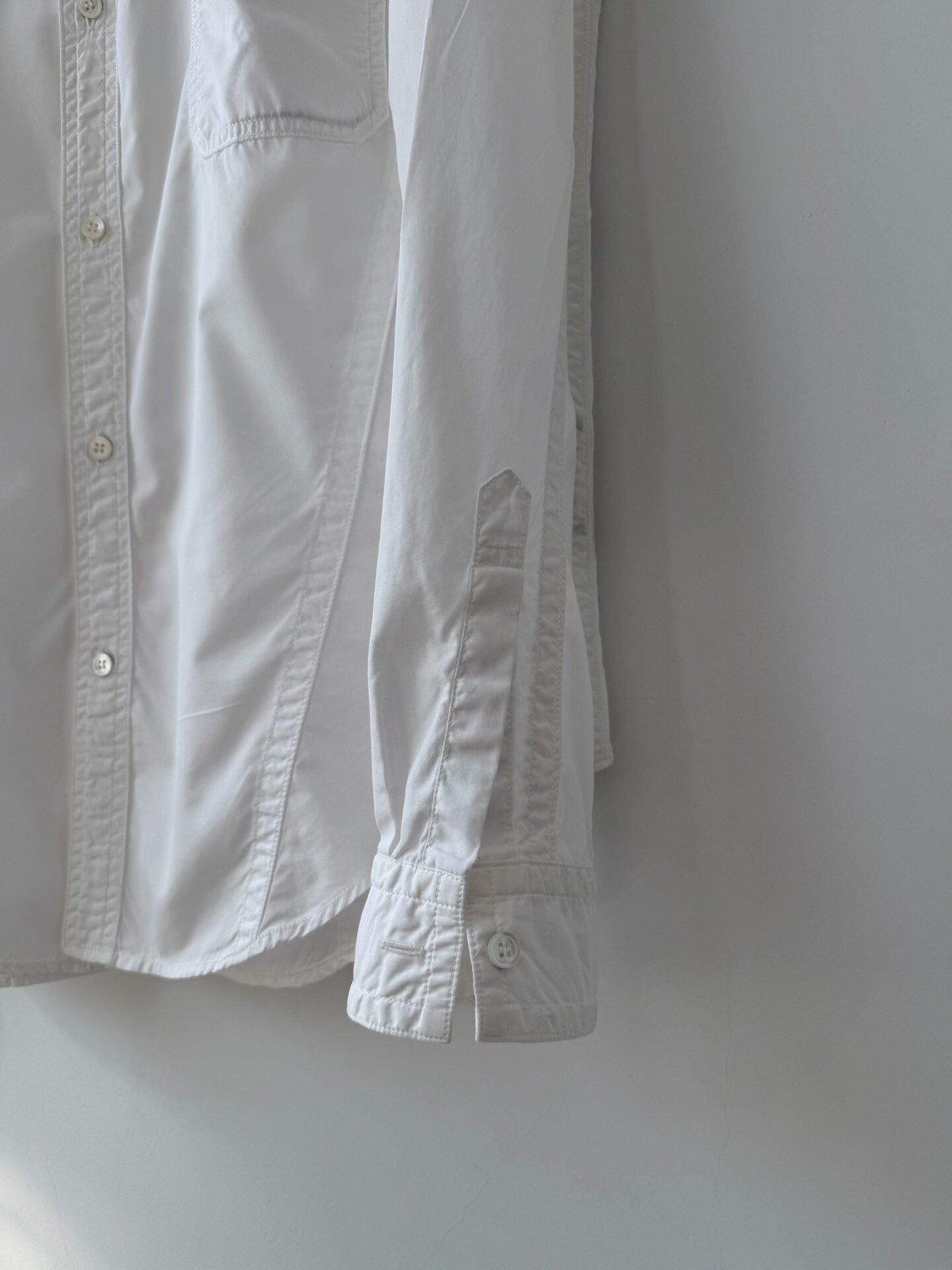 Yohji Yamamoto 12SS Cotton Shirt — label