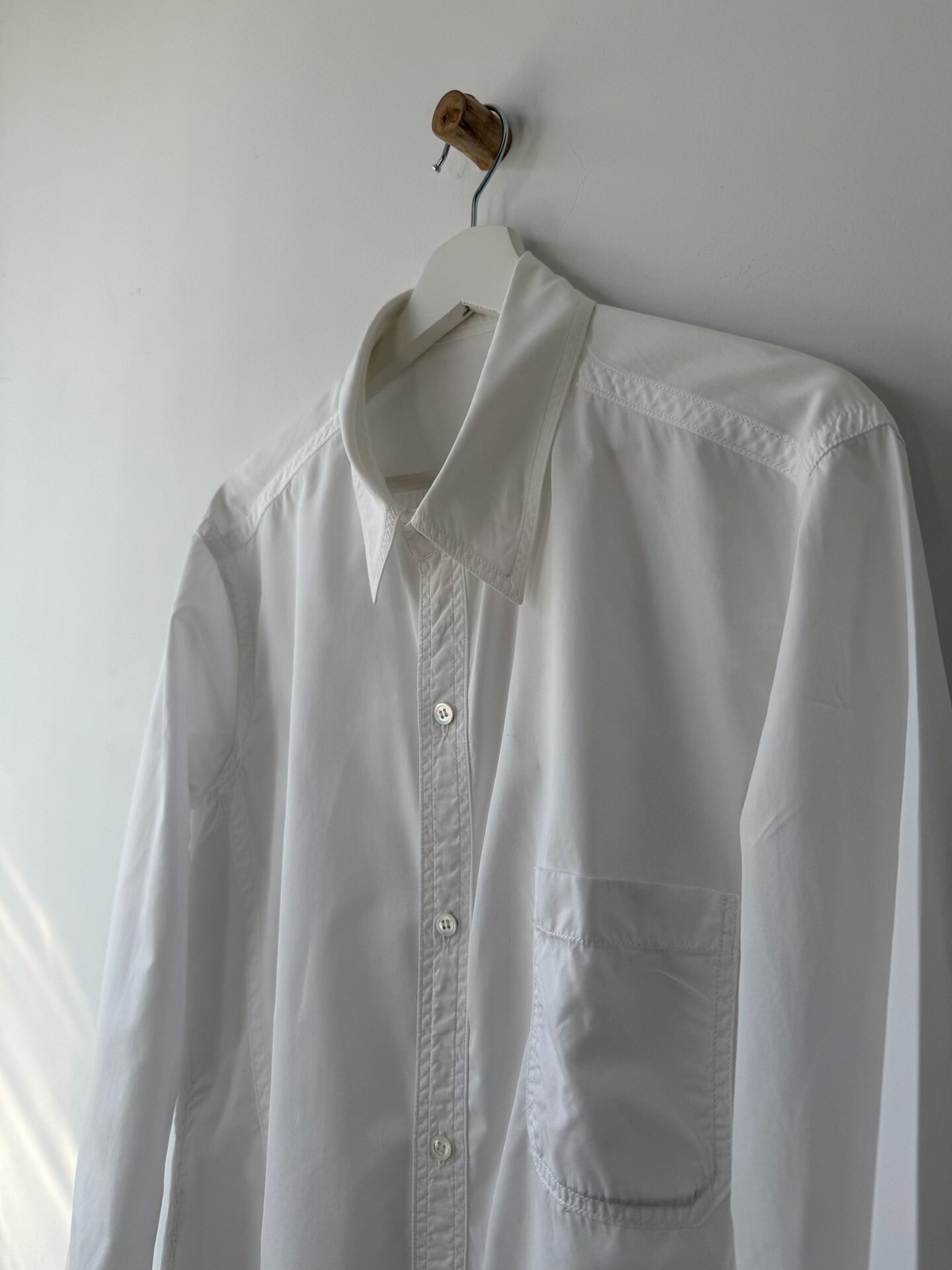 Yohji Yamamoto 12SS Cotton Shirt — back