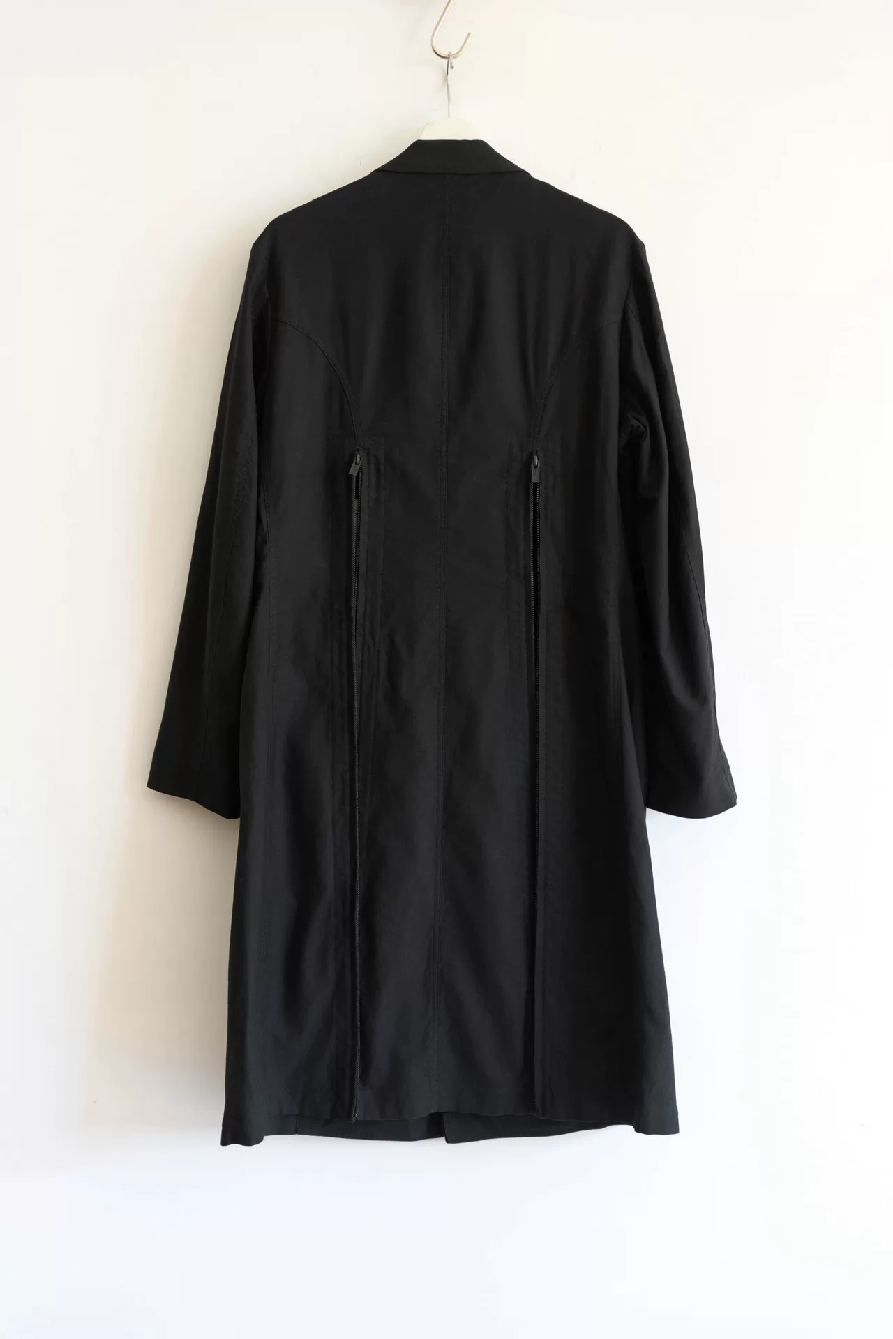 Yohji Yamamoto 23AW Multi-Zip Four-Pocket Coat — front