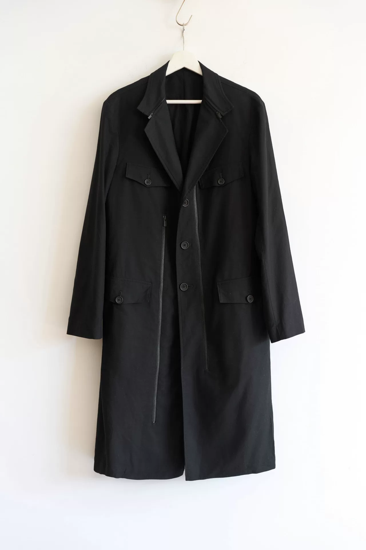Yohji Yamamoto 23AW Multi-Zip Four-Pocket Coat