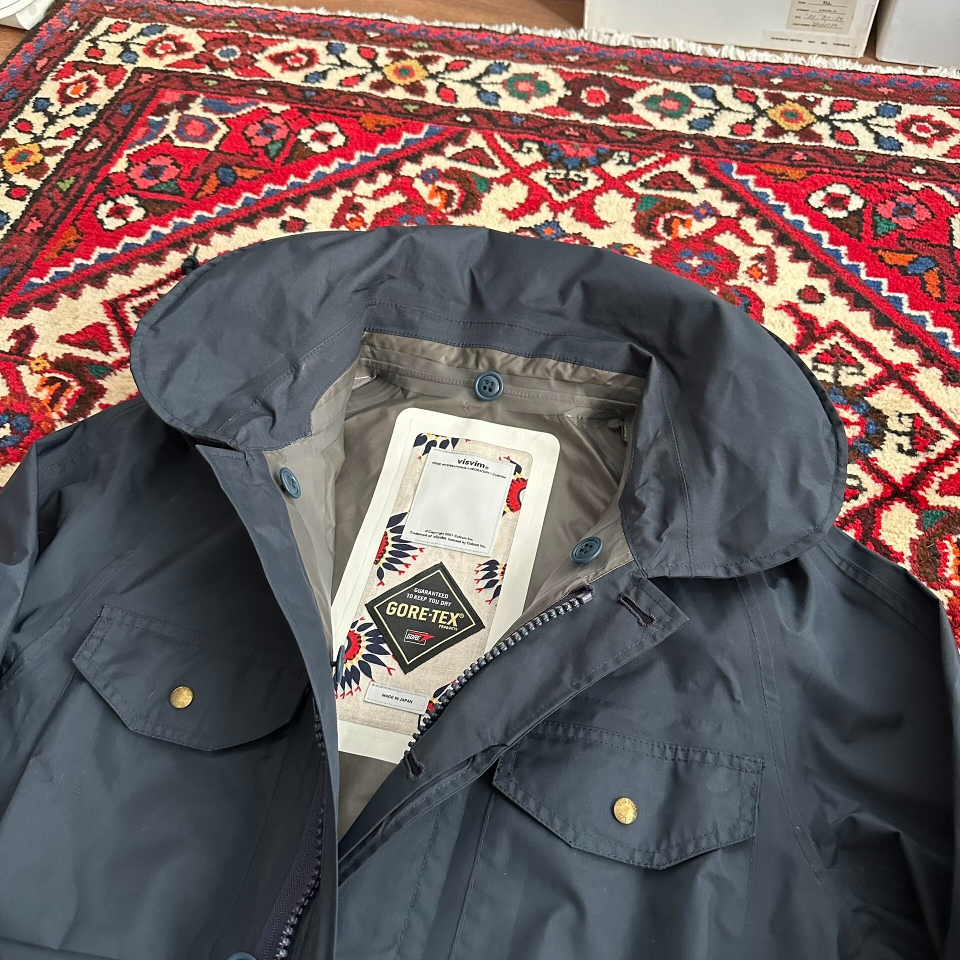 visvim 15AW Gore-Tex 2.5L Jacket — back