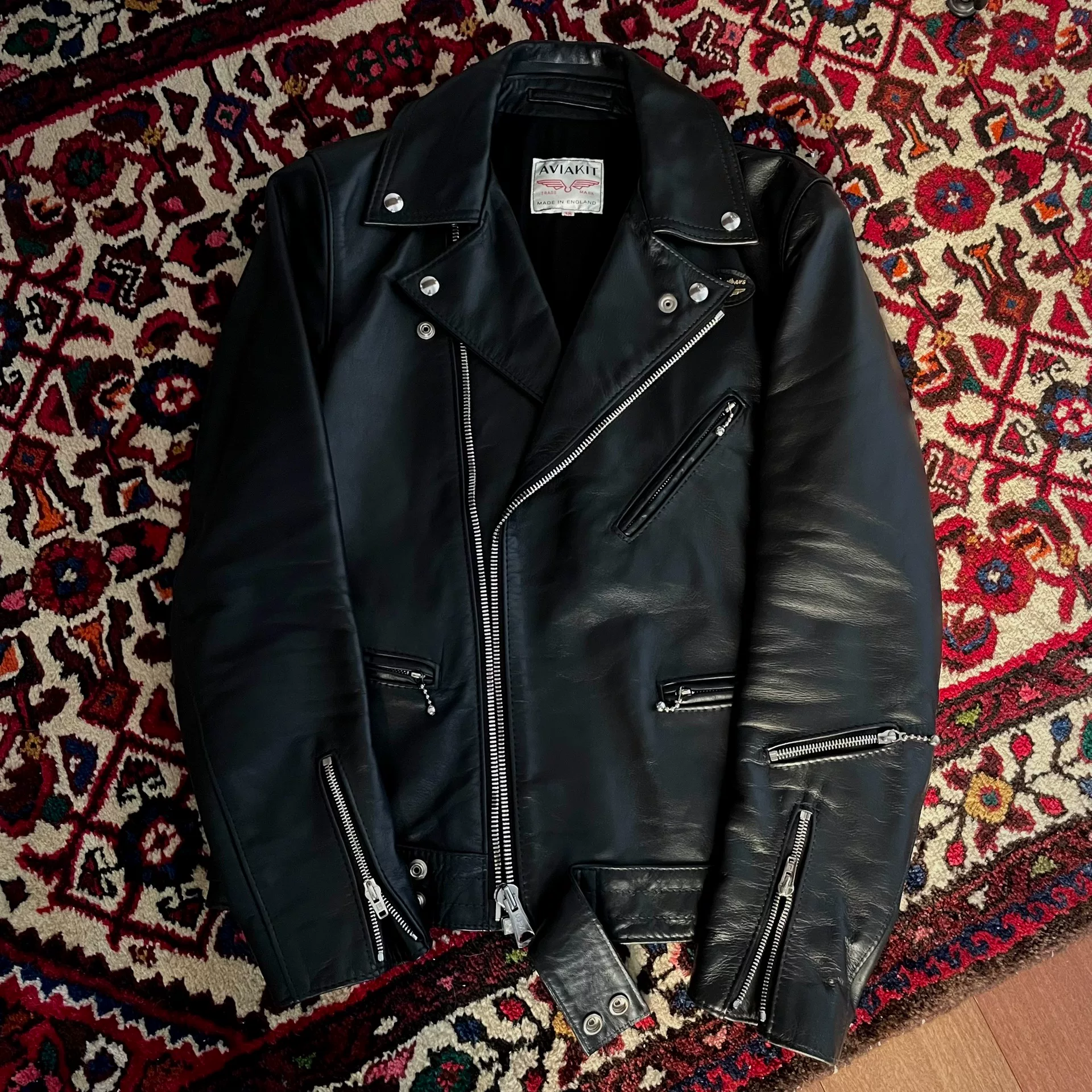 Lewis Leathers 441T Black Biker Jacket