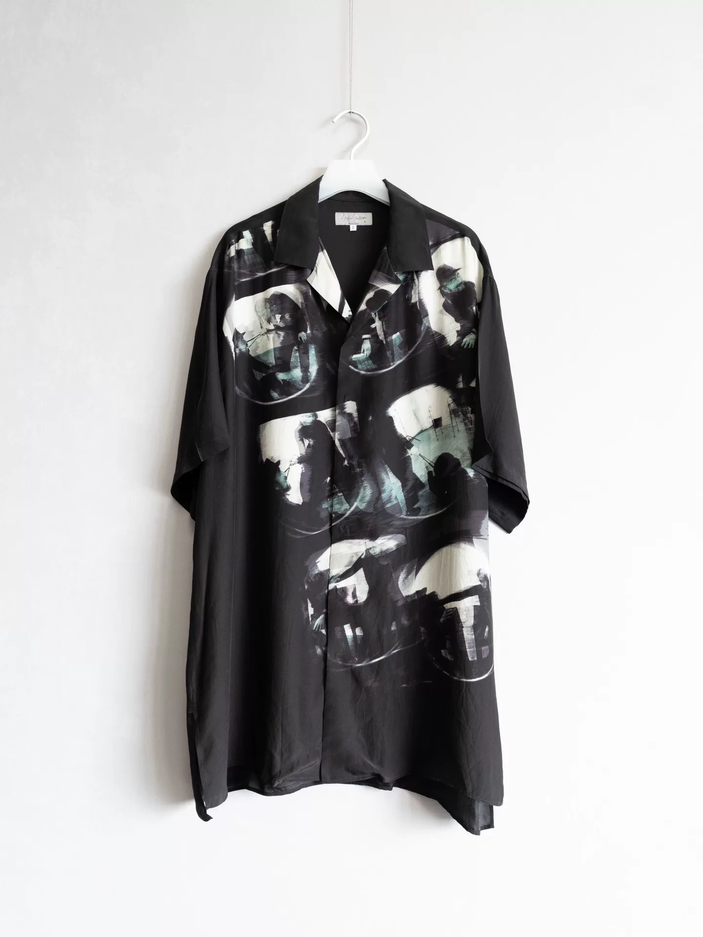 Yohji Yamamoto 22SS Double Image Silk Shirt