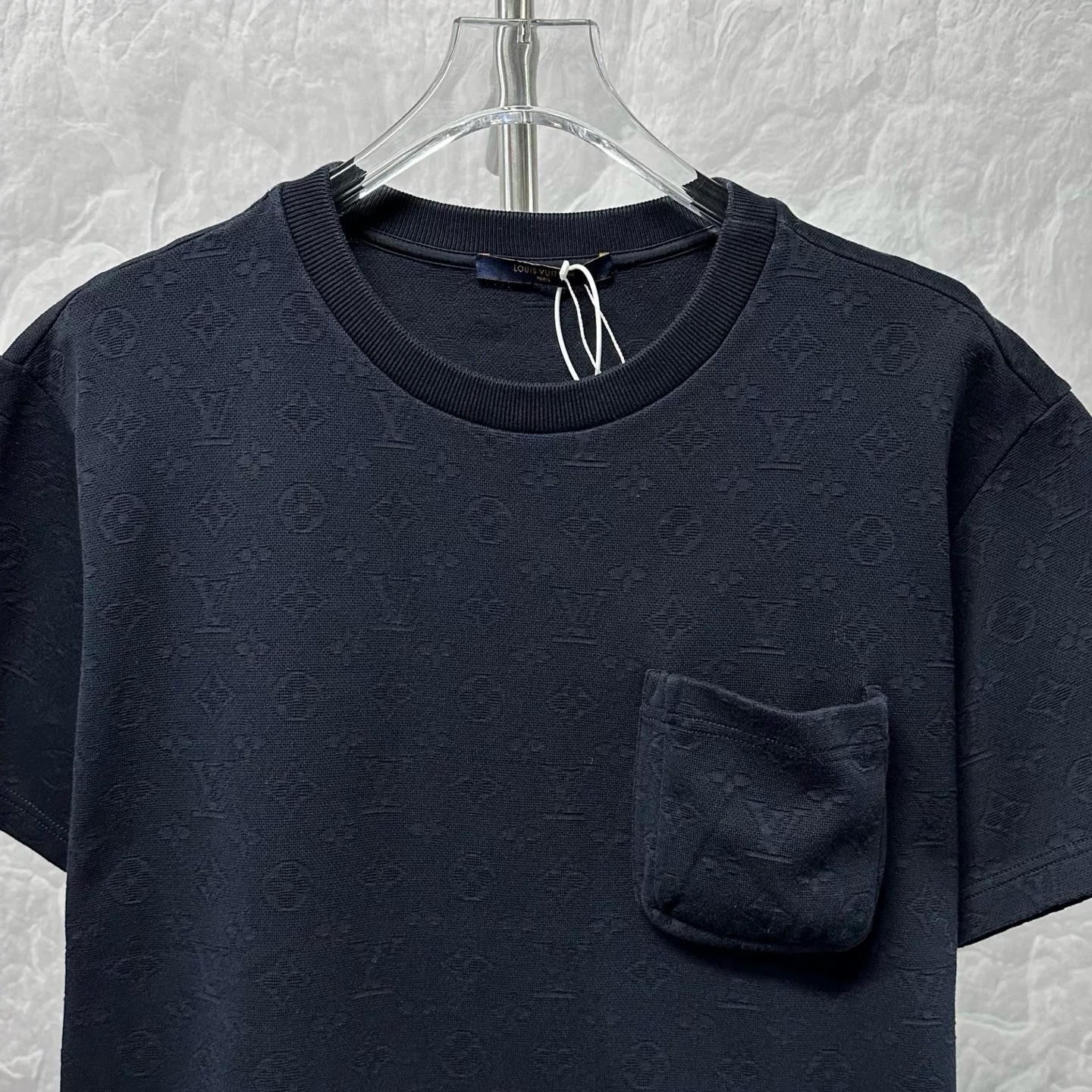 Louis Vuitton Embossed Jacquard Pocket Short Sleeve — front
