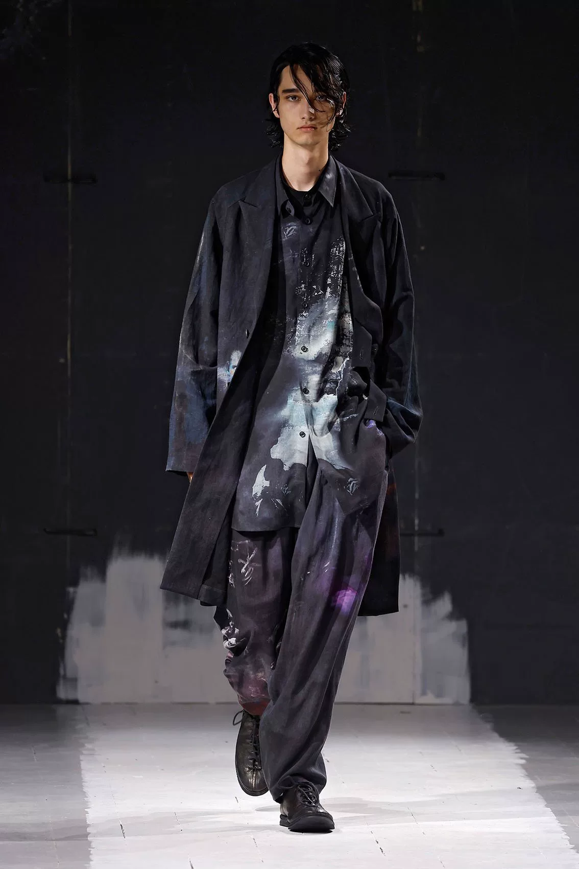 Yohji Yamamoto 24SS Goat Leather Shoes — detail