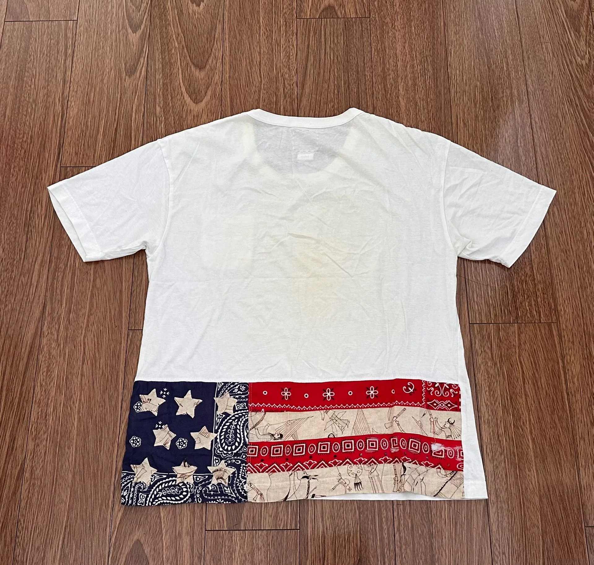 VISVIM 19AW JUMBO TEE STARS — front