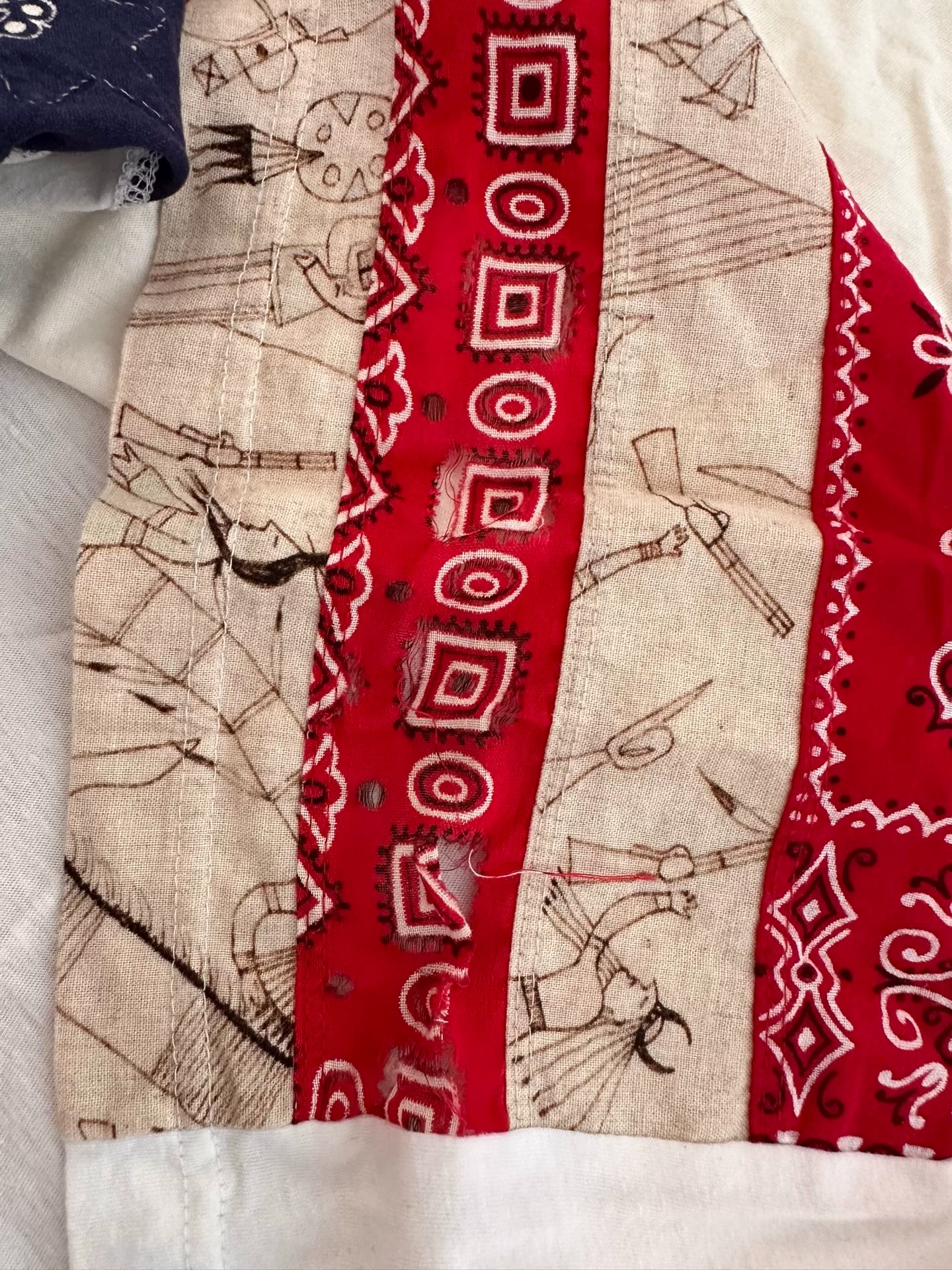 VISVIM 19AW JUMBO TEE STARS — back