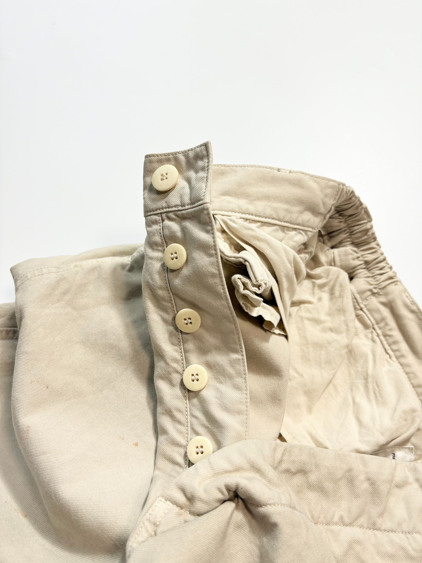 Visvim Carrol Chino Pants Distressed — detail
