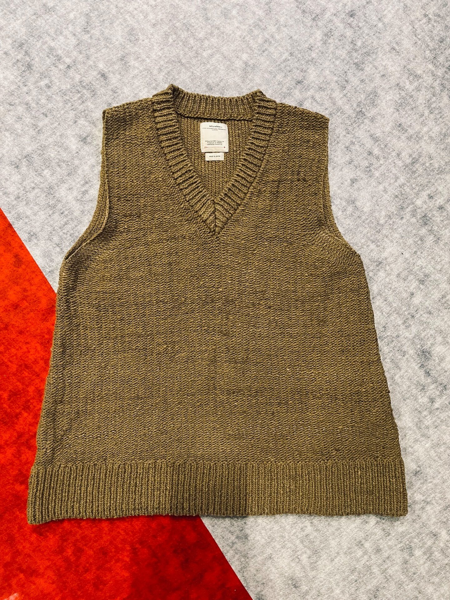 Visvim 20AW Tussar Wool Vest
