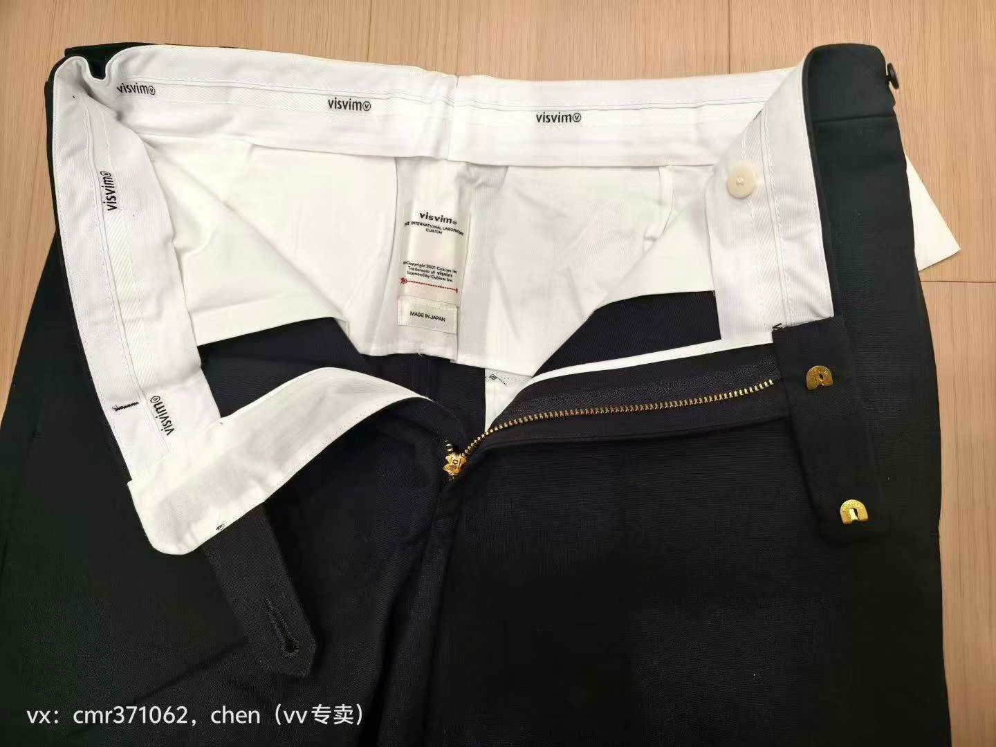 VISVIM 23SS MARSHALL SLACKS — detail
