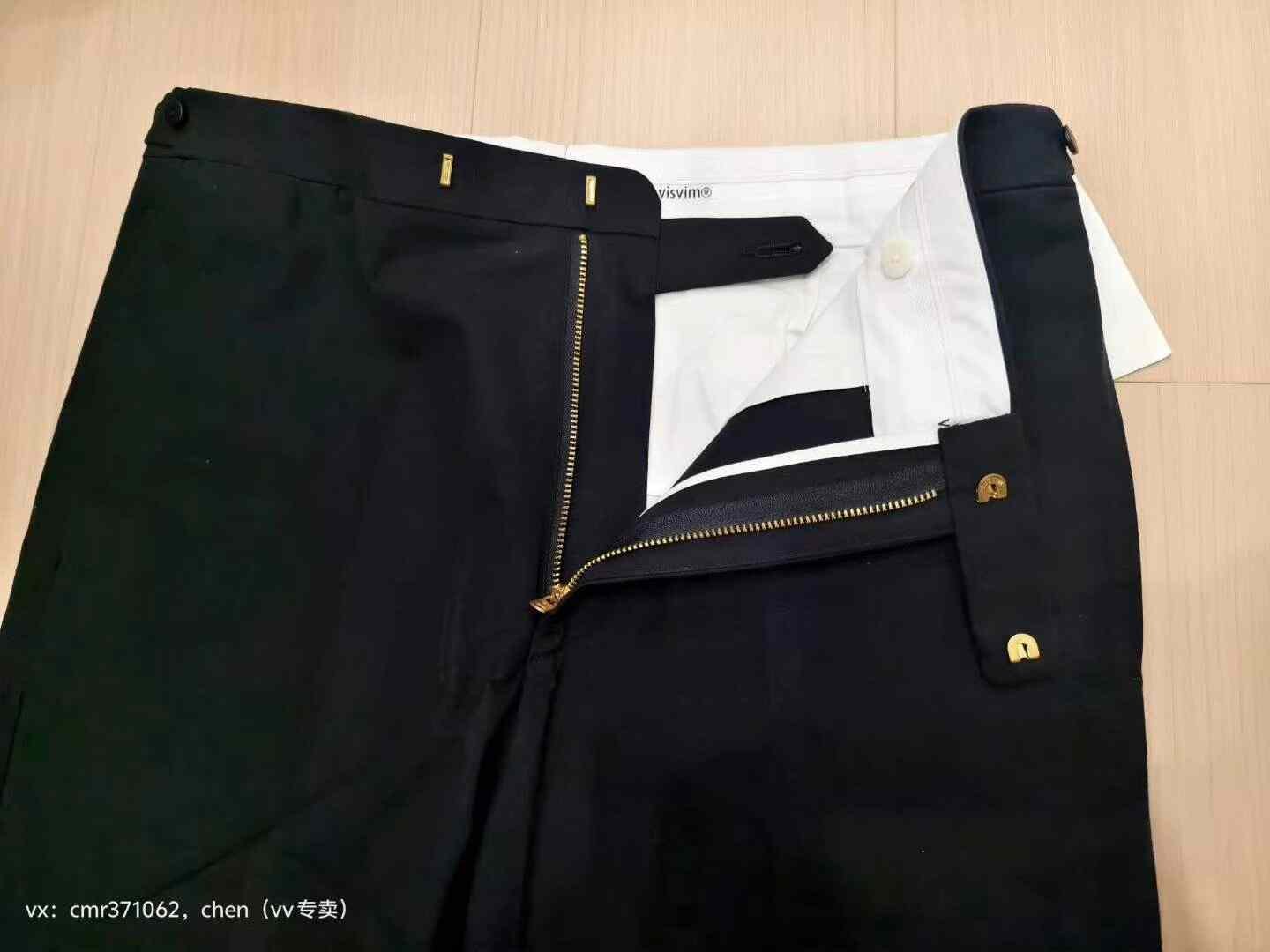 VISVIM 23SS MARSHALL SLACKS — front