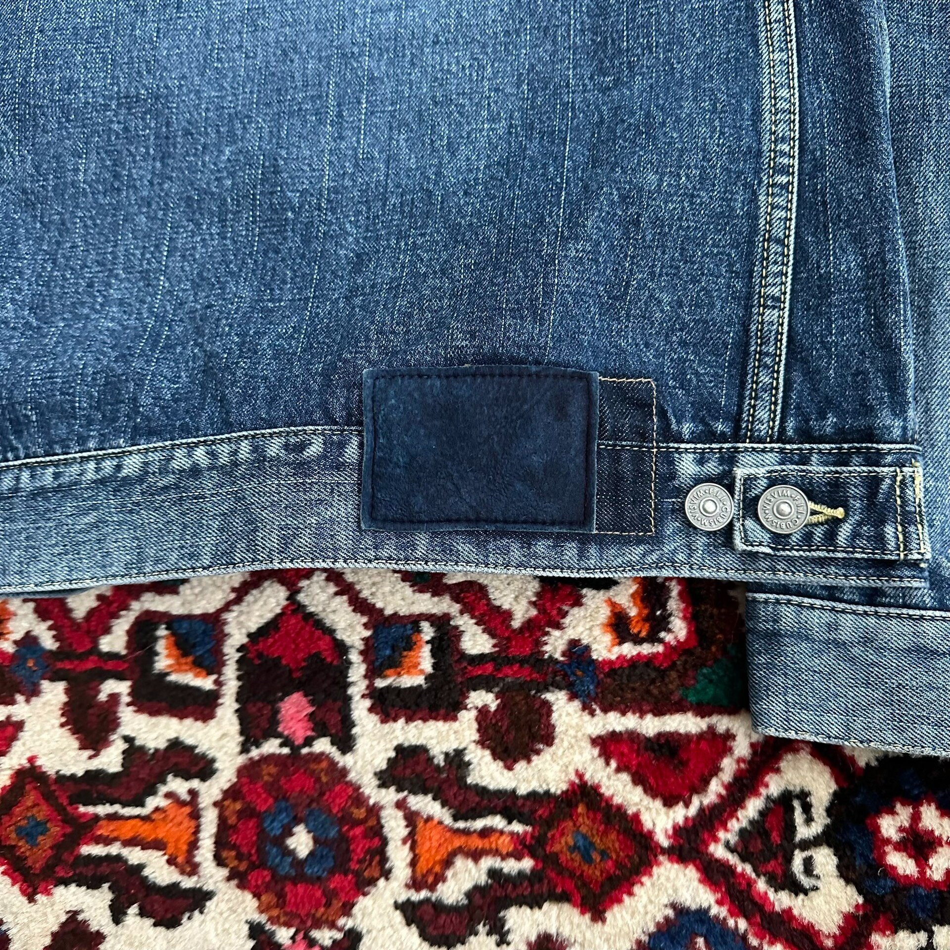 visvim 20ss 101 Denim Jacket — label