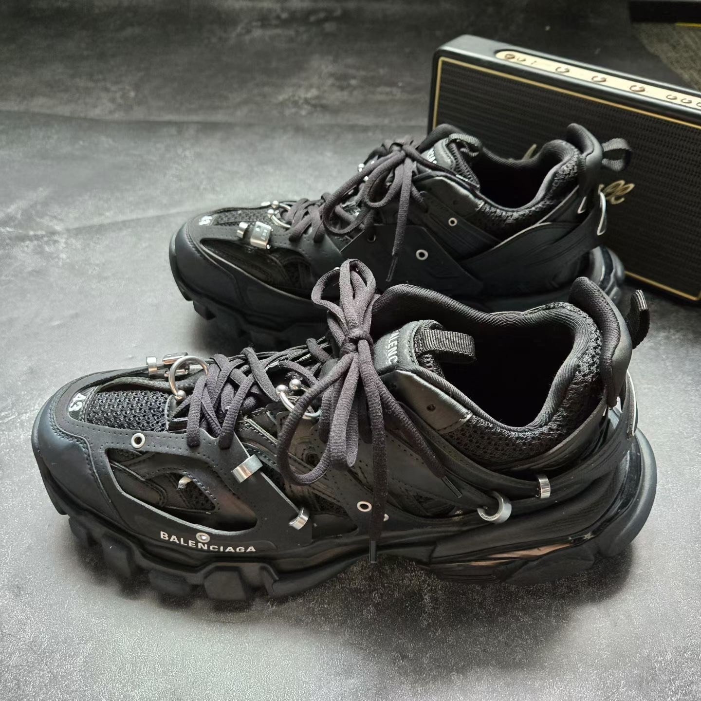 Balenciaga Track Puncture Hoop Sneakers