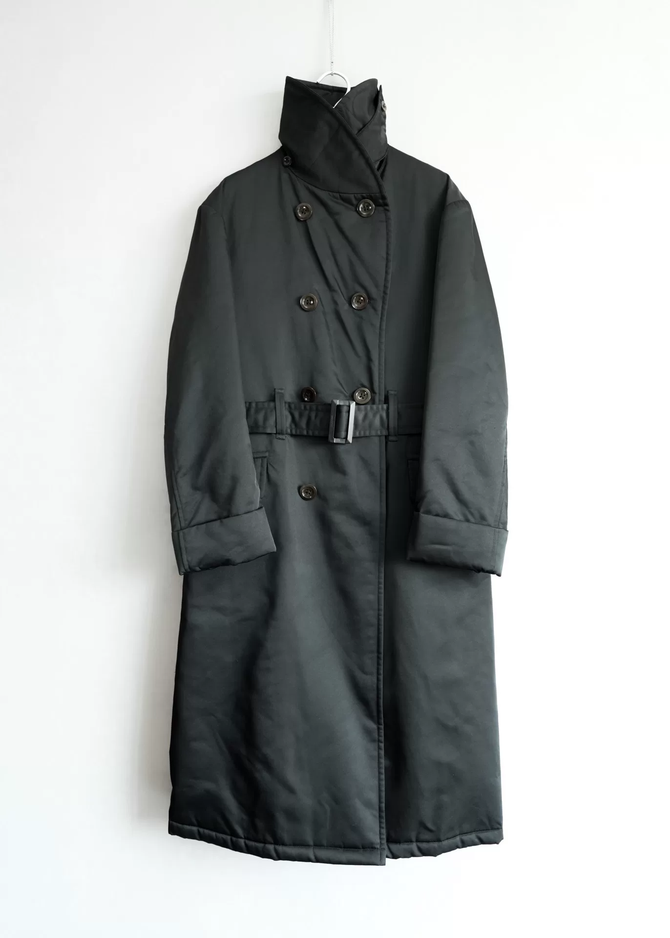 Yohji Yamamoto 01AW Shawl Collar Coat — detail