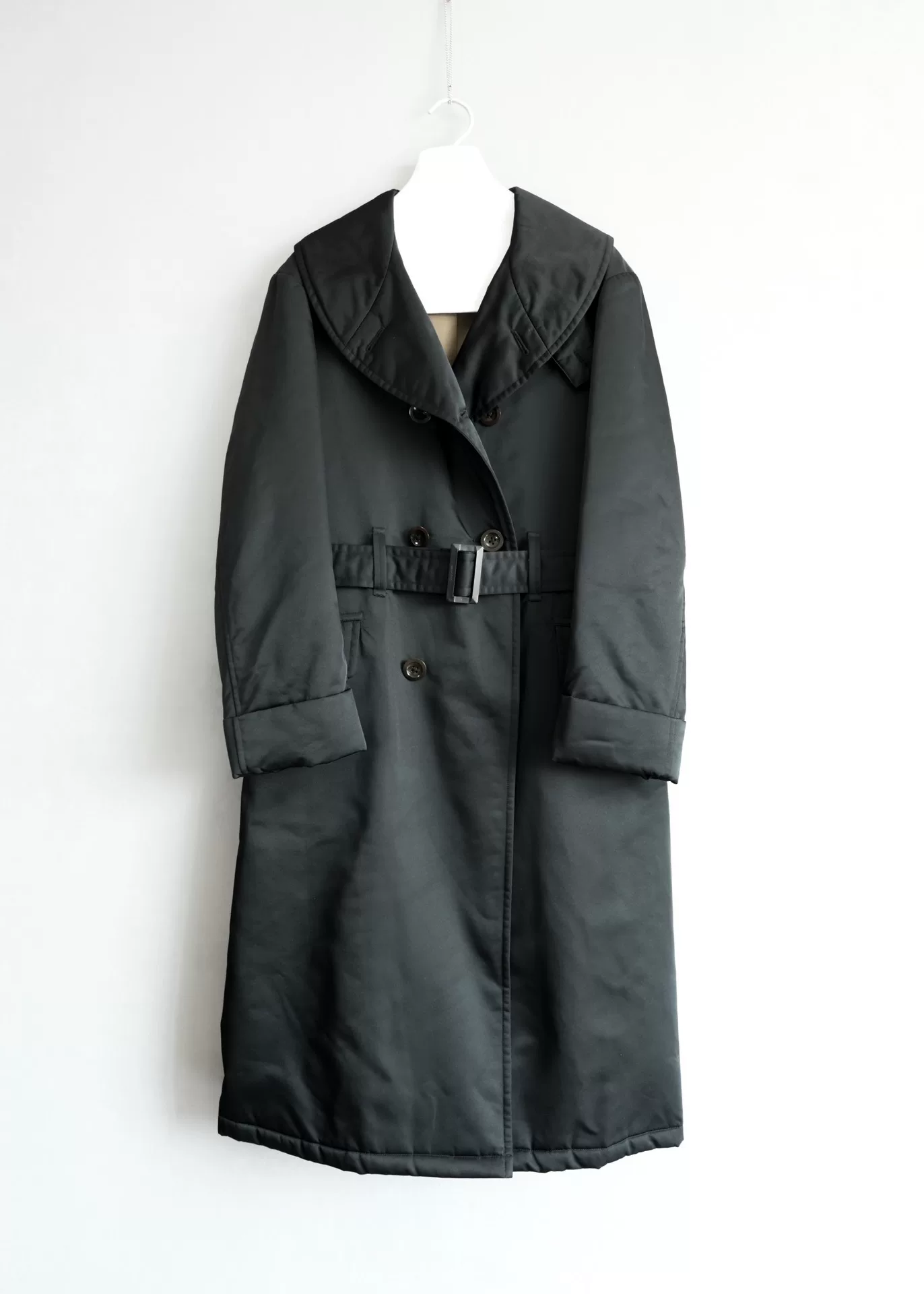 Yohji Yamamoto 01AW Shawl Collar Coat — front