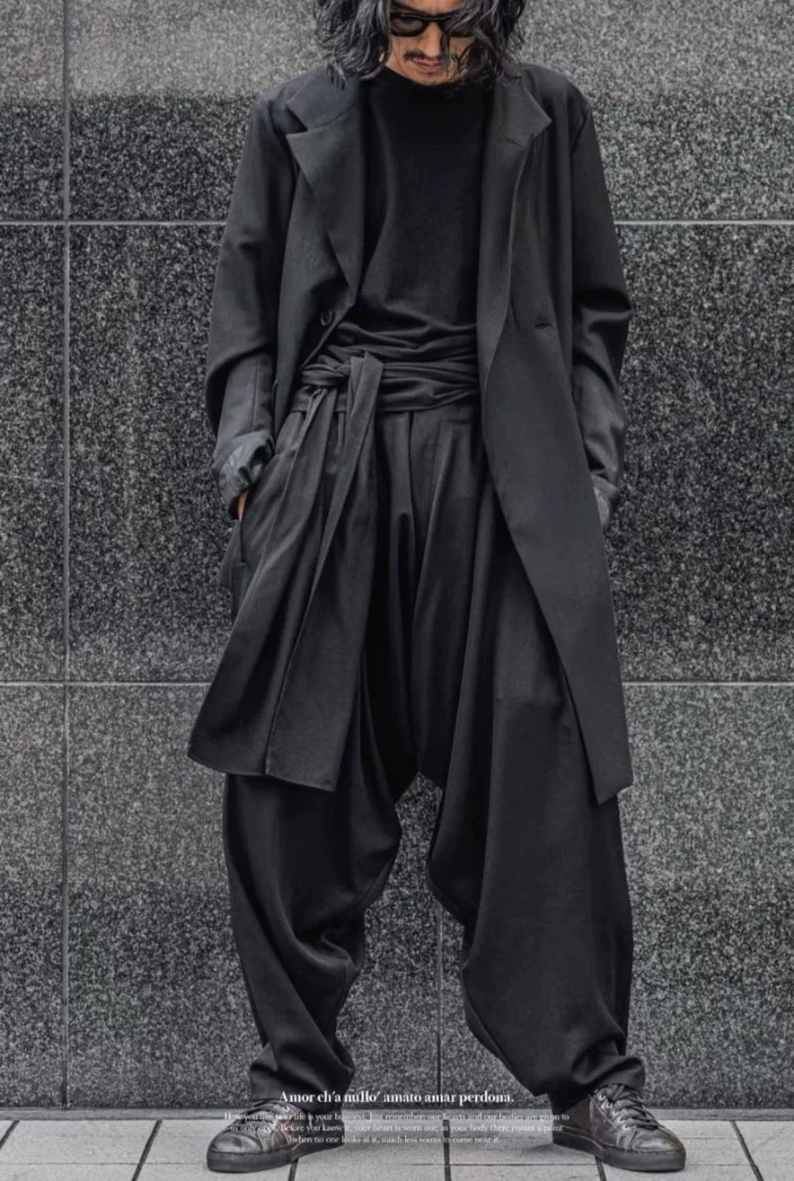 Yohji Yamamoto 23AW Samurai Pants — label