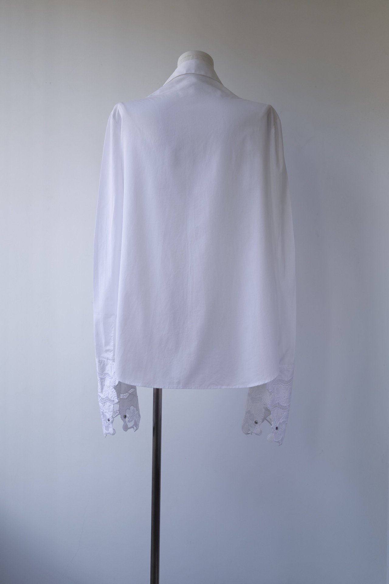 Yohji Yamamoto 07SS Embroidered Cotton Shirt — back