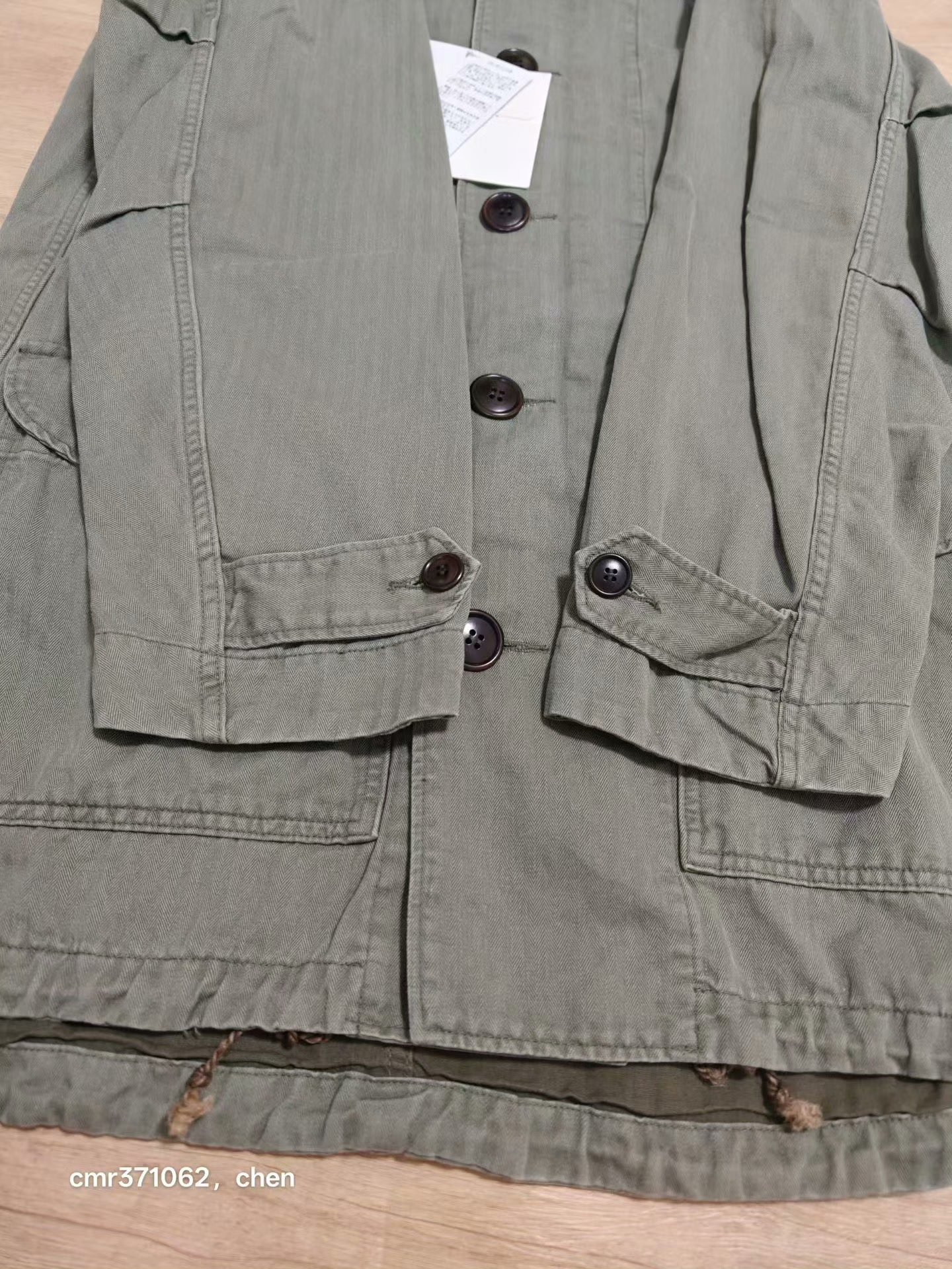 visvim 15ss TOWNSEND COAT PRIME — front
