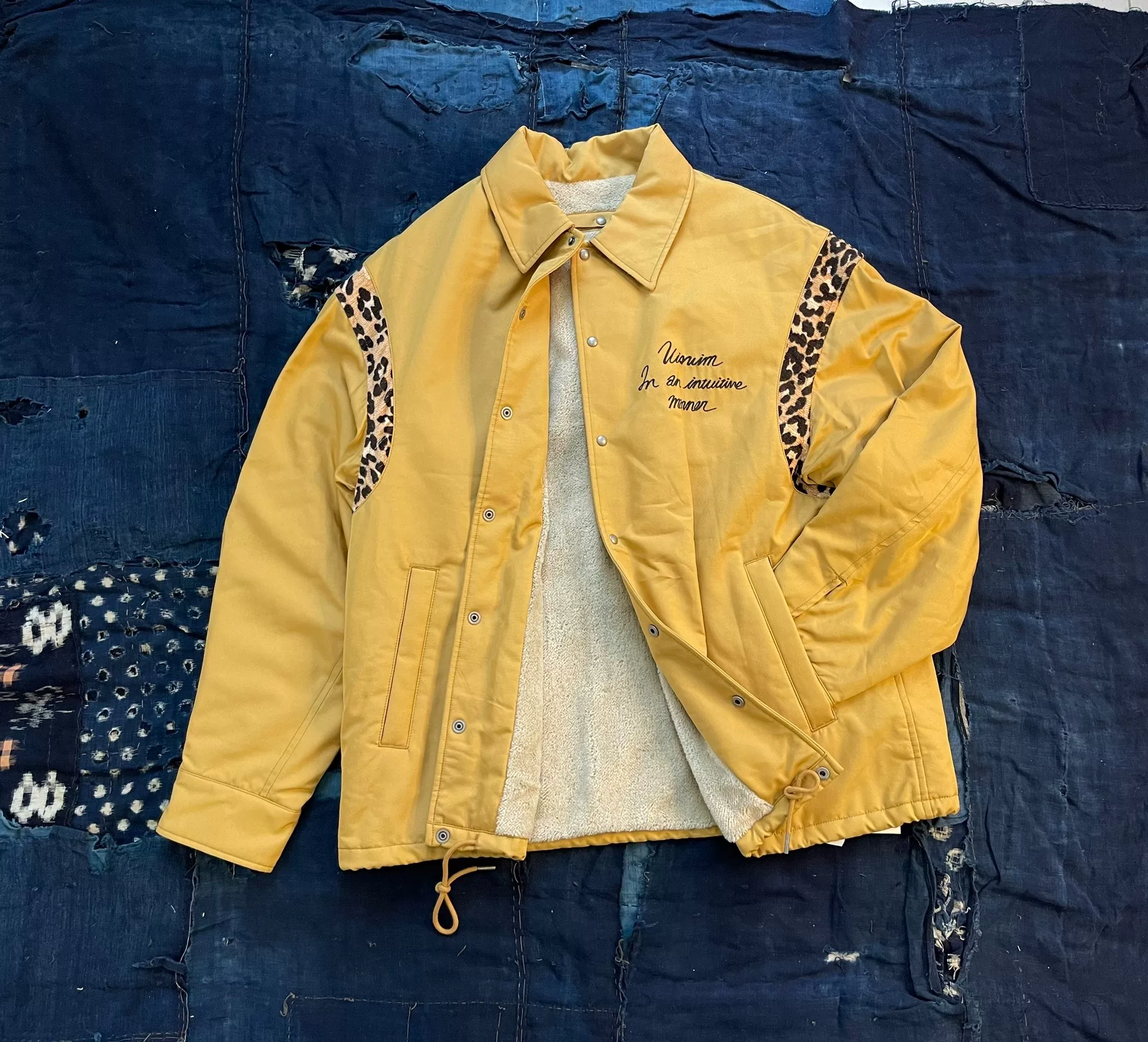 VISVIM 24AW Yellow Coach Jacket