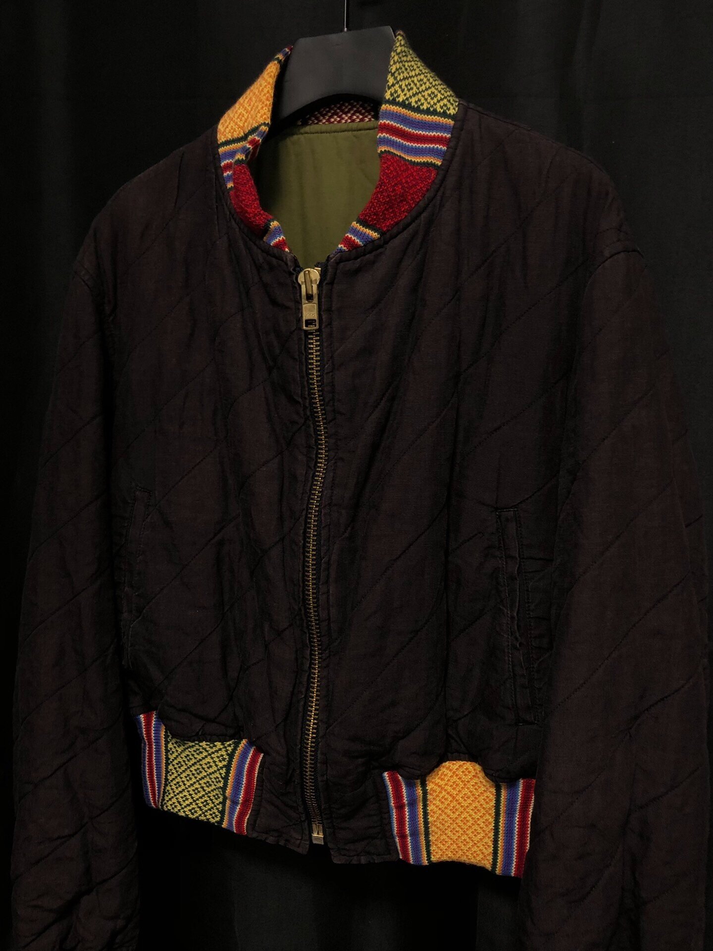 Yohji Yamamoto 93SS Runway Linen Jacket — label