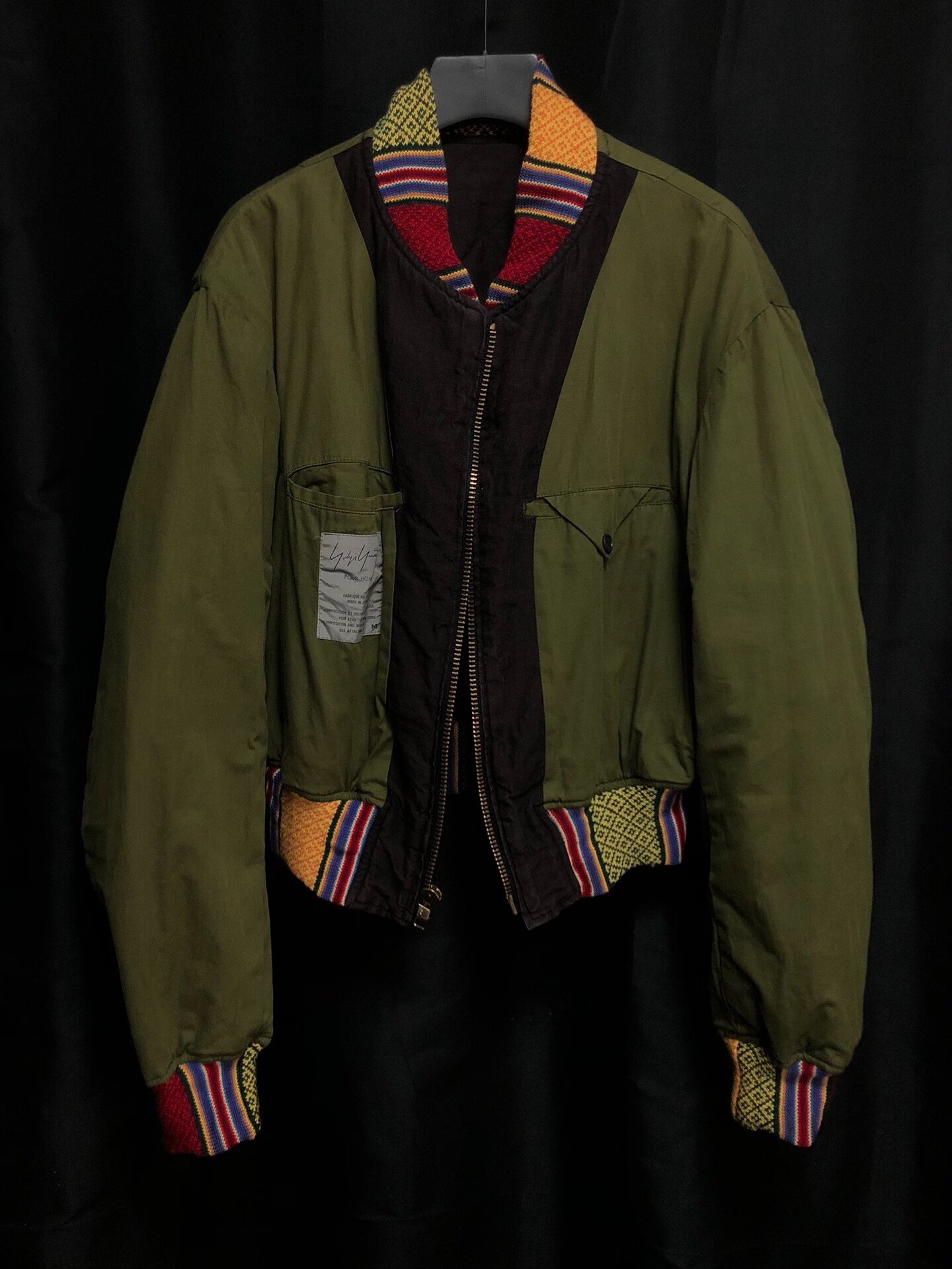 Yohji Yamamoto 93SS Runway Linen Jacket — front