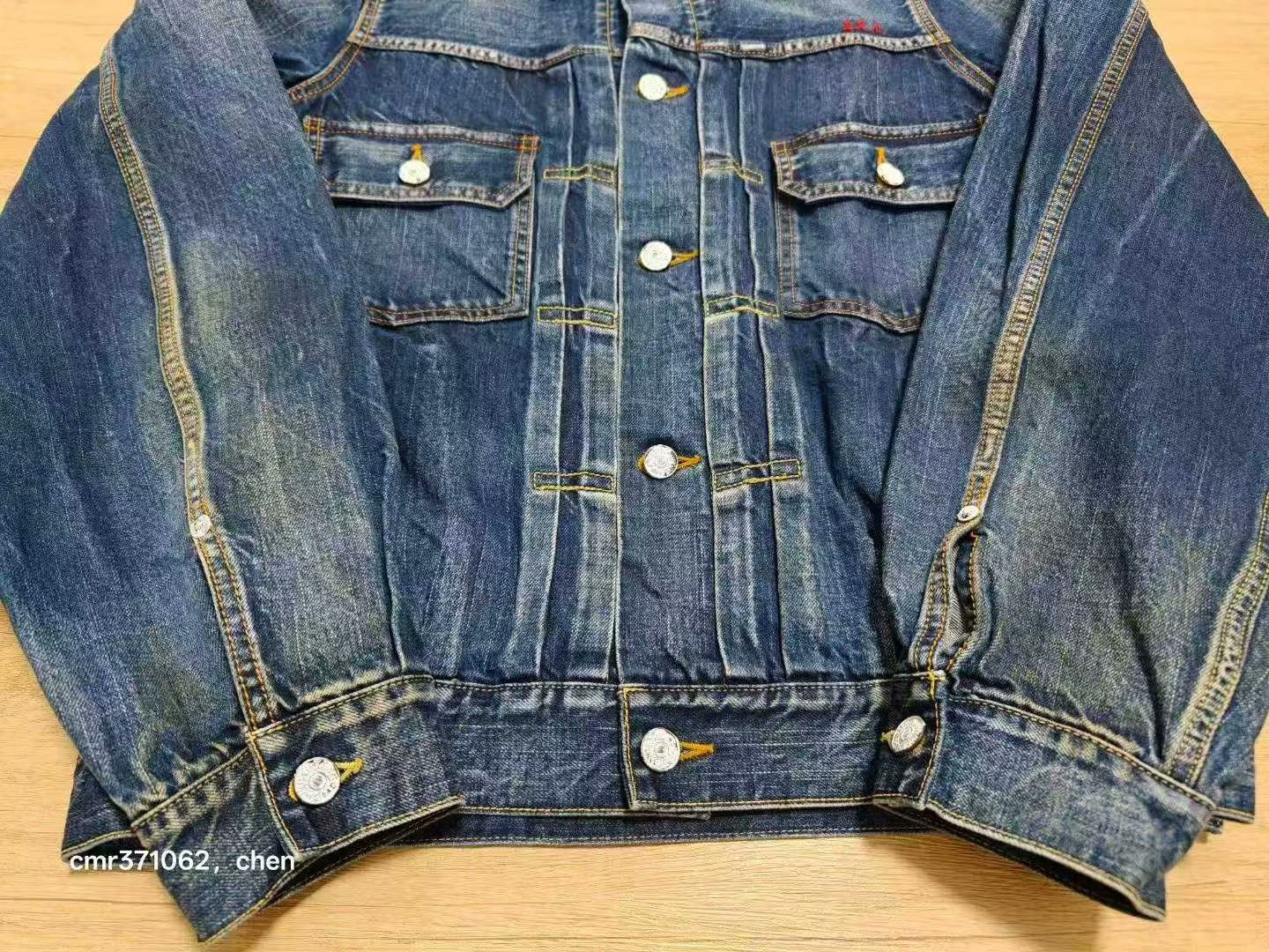 visvim 101 JKT Jumbo Dry Denim — label
