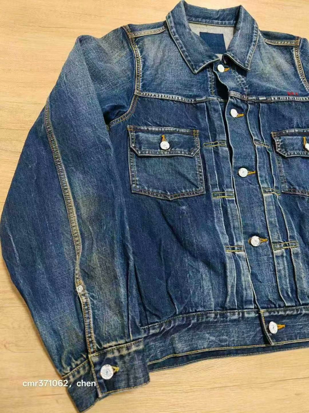 visvim 101 JKT Jumbo Dry Denim — front