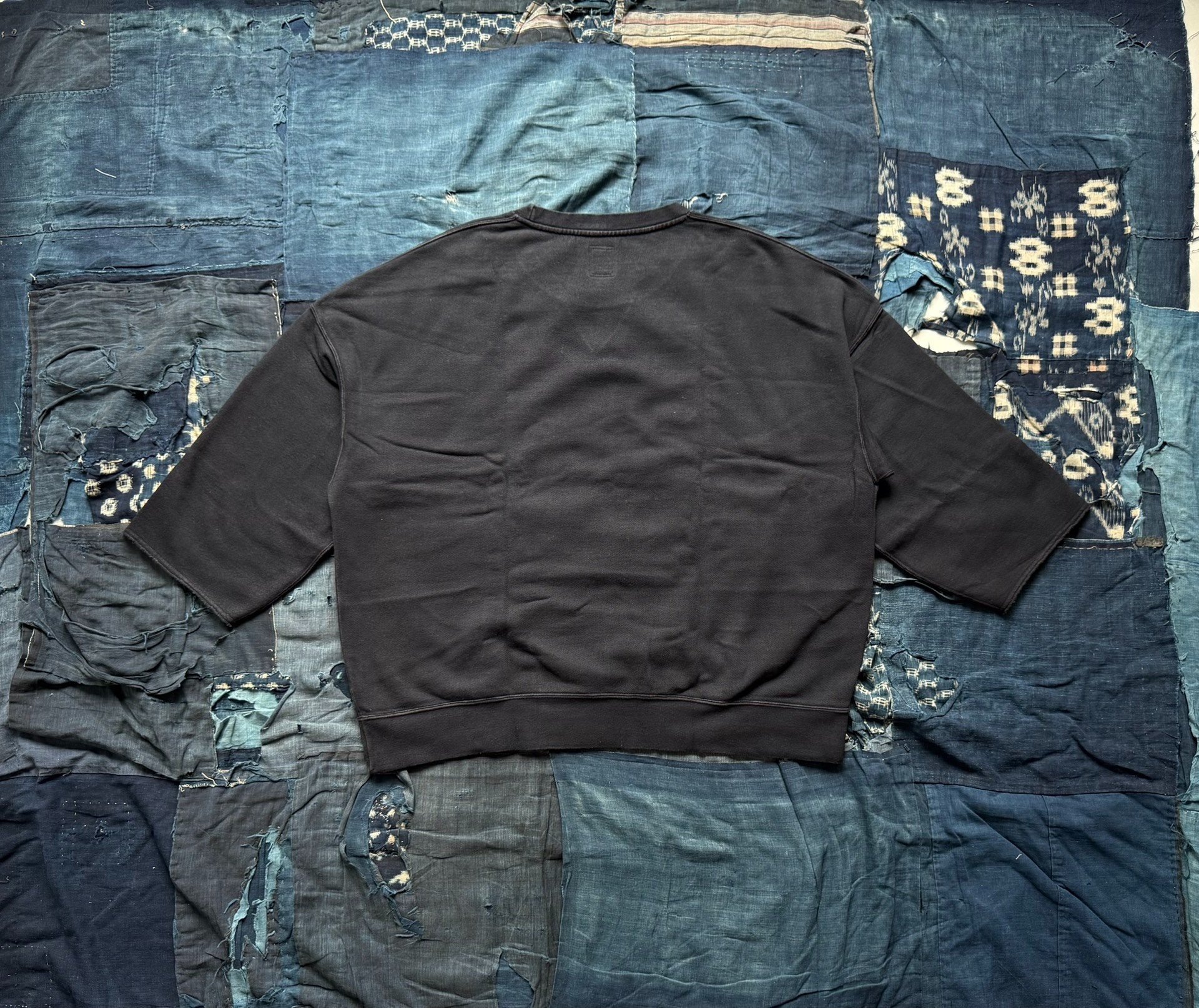 Visvim 23SS 3/4 Sleeve Pullover Sweatshirt — front