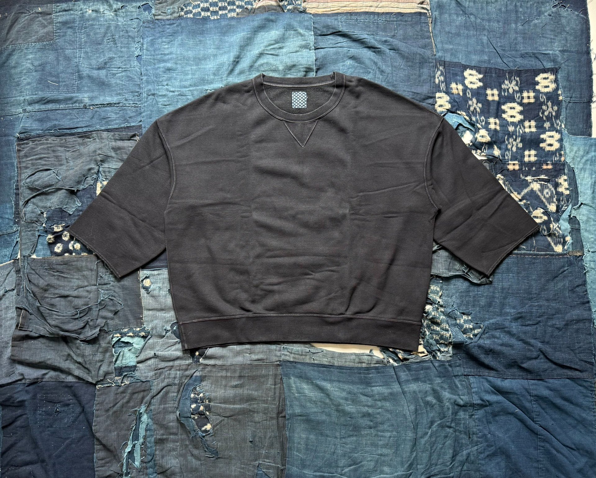 Visvim 23SS 3/4 Sleeve Pullover Sweatshirt